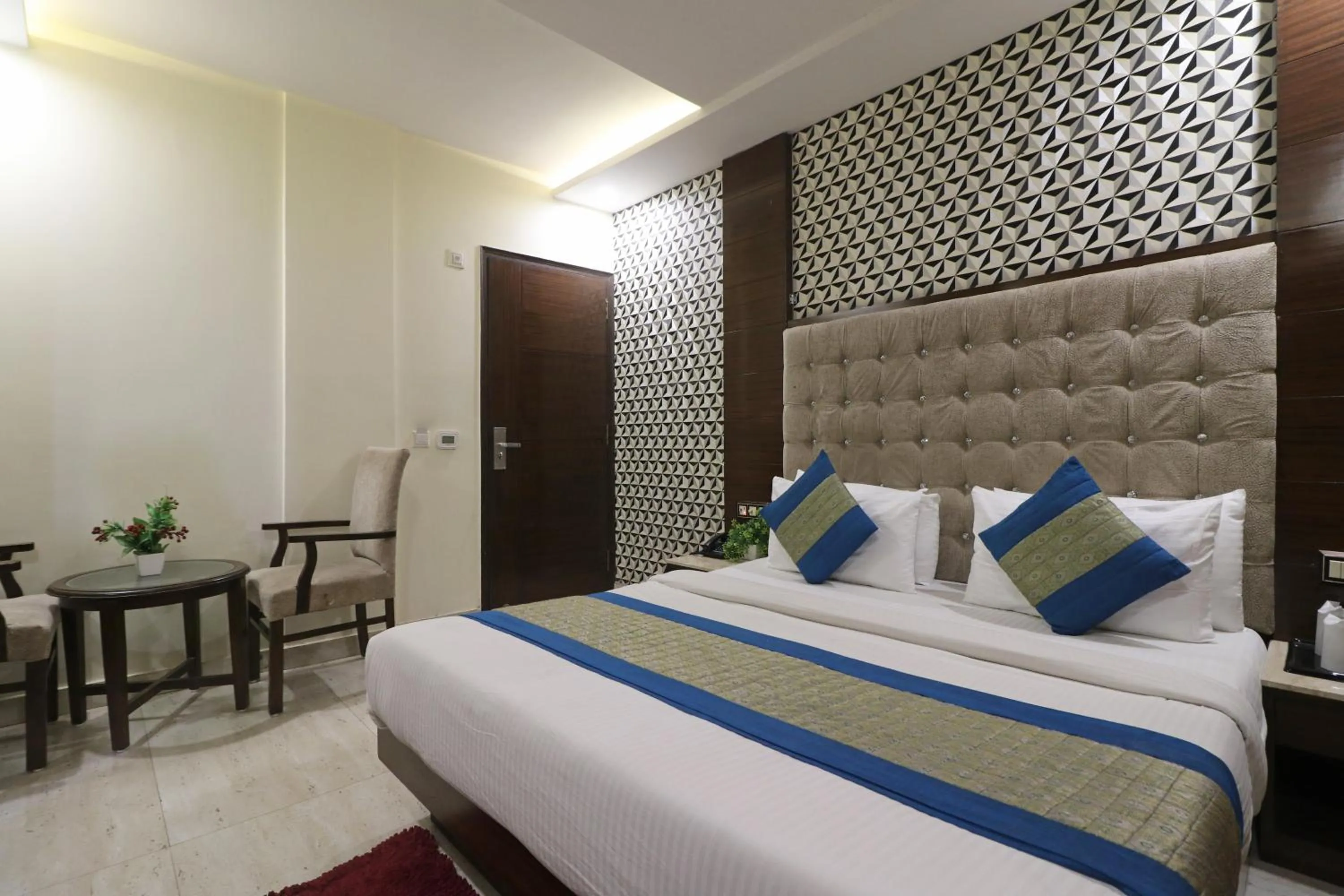 Photo of the whole room, Bed in Hotel Mannat international by Mannat
