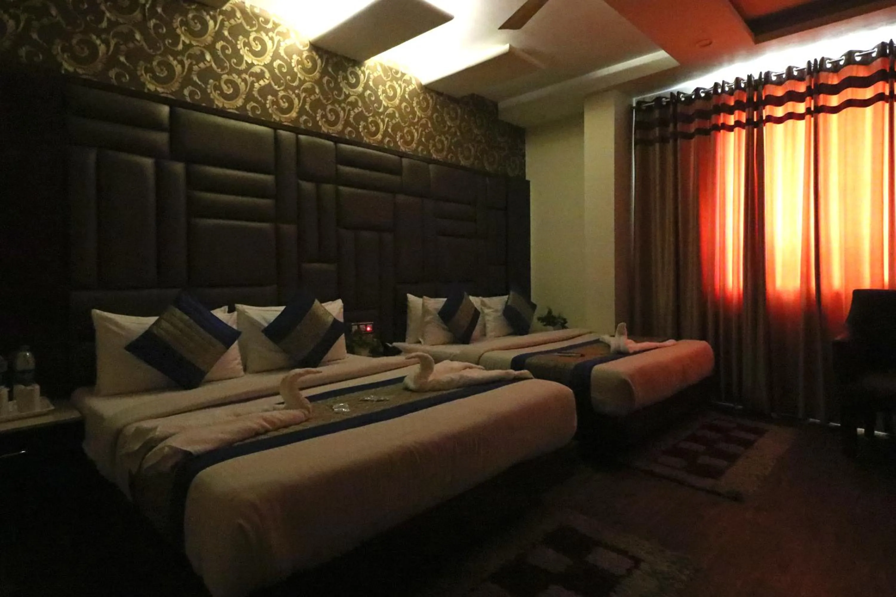 Bedroom, Bed in Hotel Mannat international by Mannat
