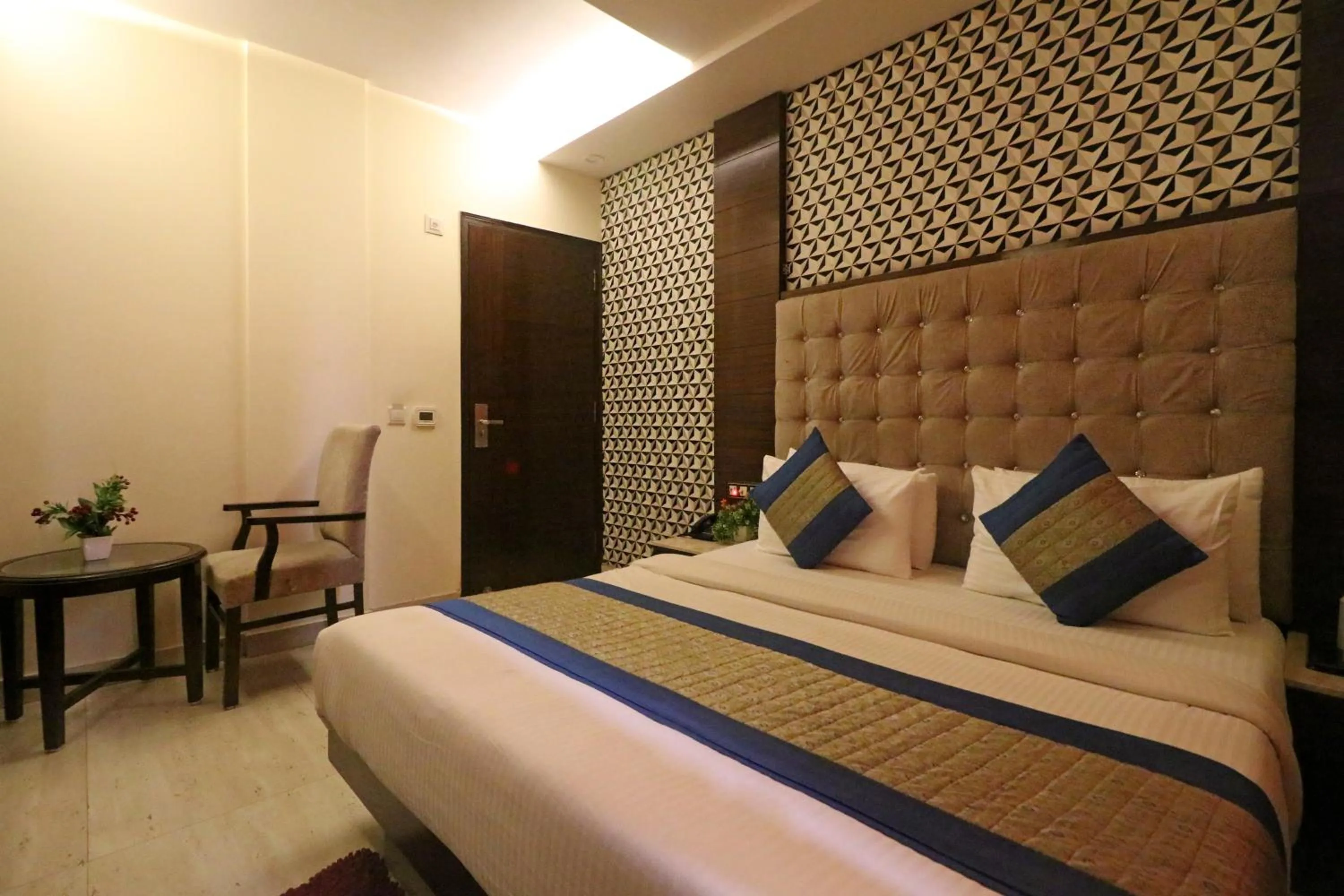 Photo of the whole room, Bed in Hotel Mannat international by Mannat
