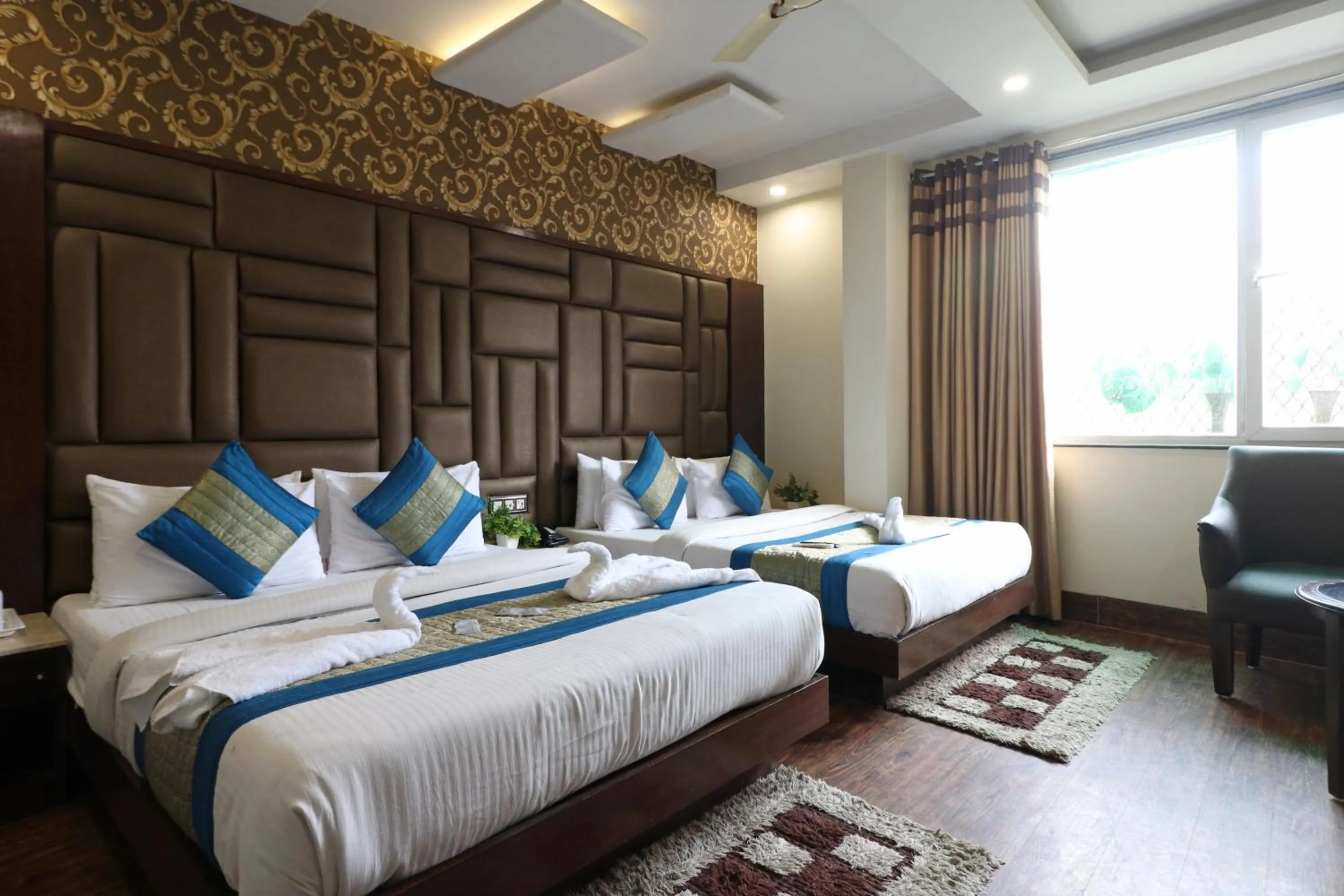 Photo of the whole room, Bed in Hotel Mannat international by Mannat