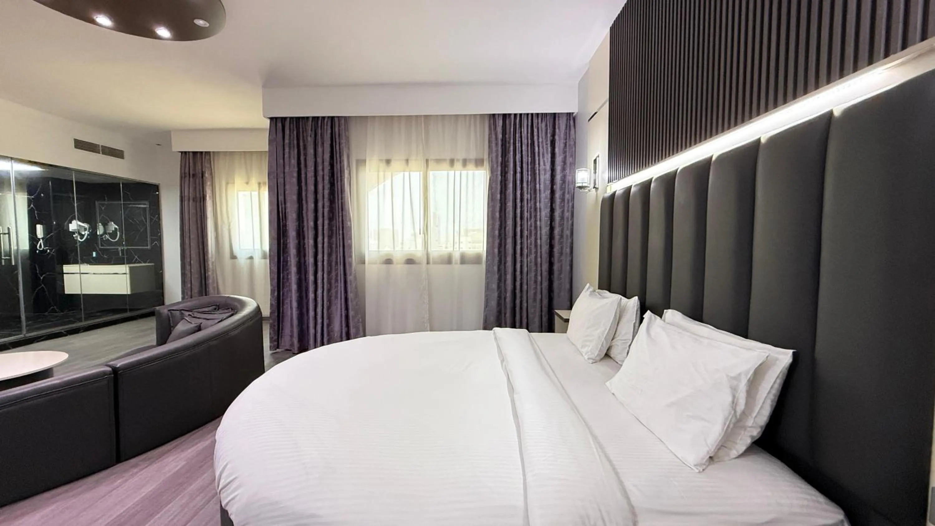 Photo of the whole room, Bed in Palette Sharjah Aparthotel formerly Royal Tulip