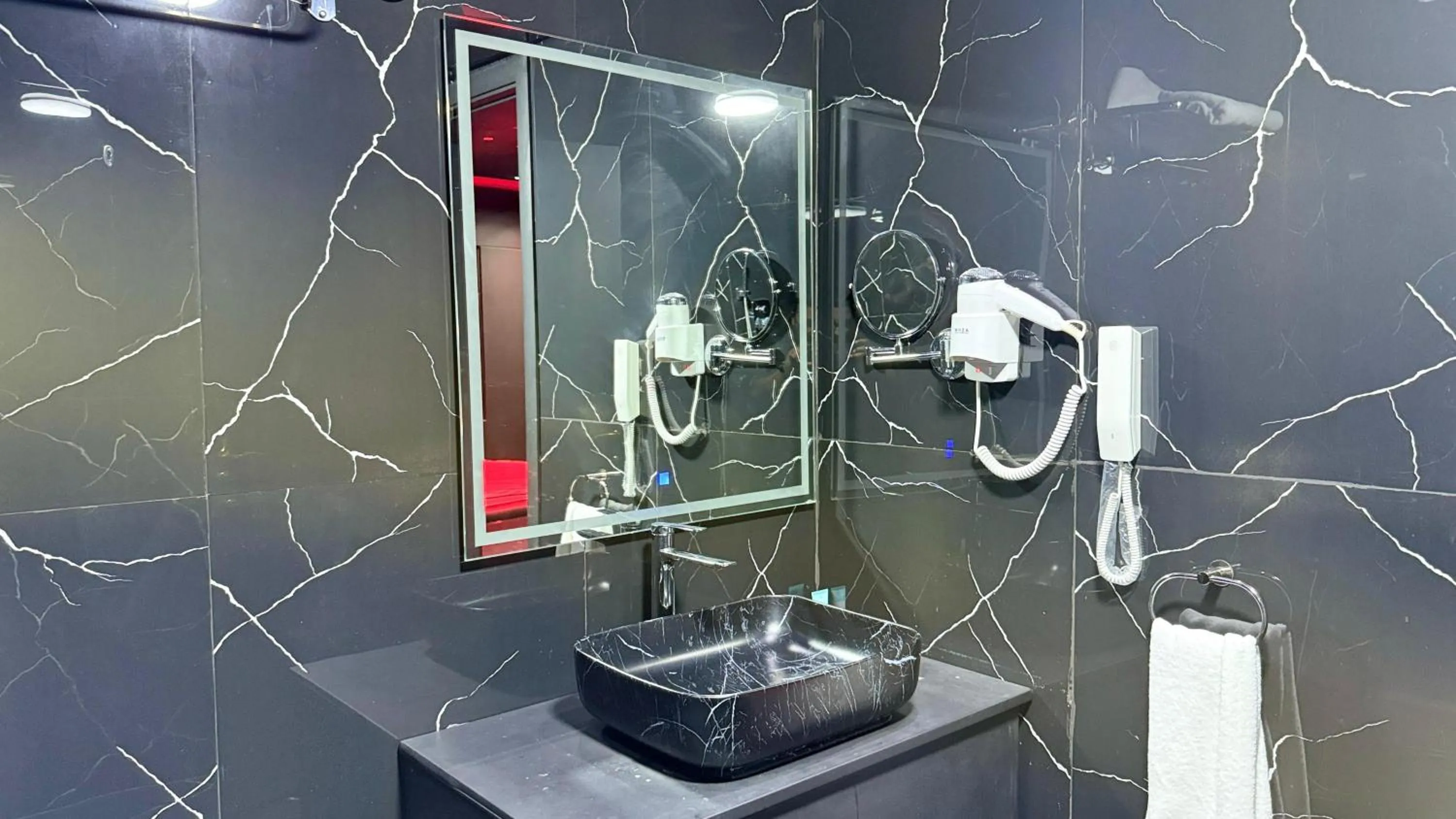 Bathroom in Palette Sharjah Aparthotel formerly Royal Tulip