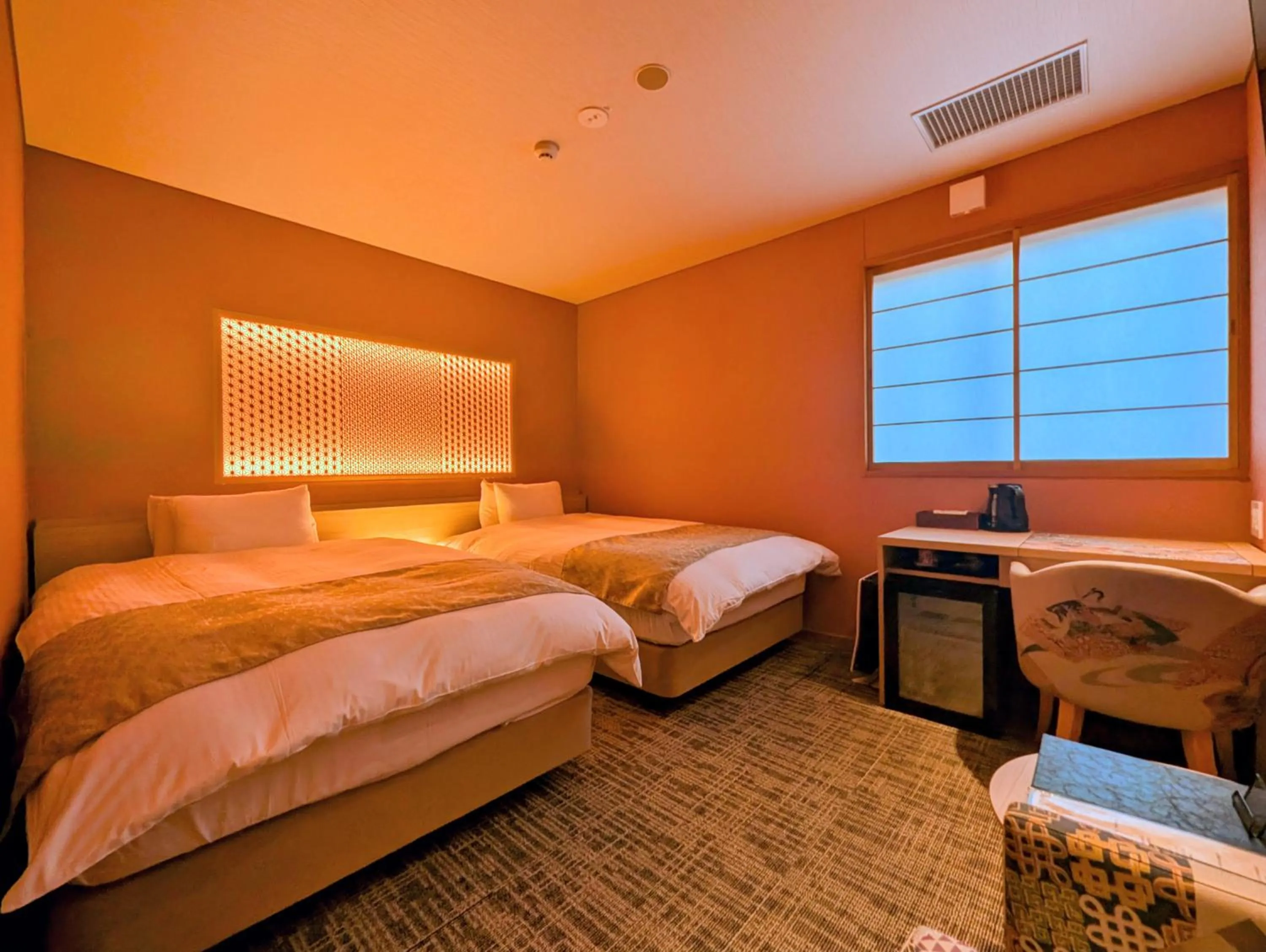 Bedroom, Bed in ひがし茶屋街らしく金沢 Hotel Rashiku kanazawa