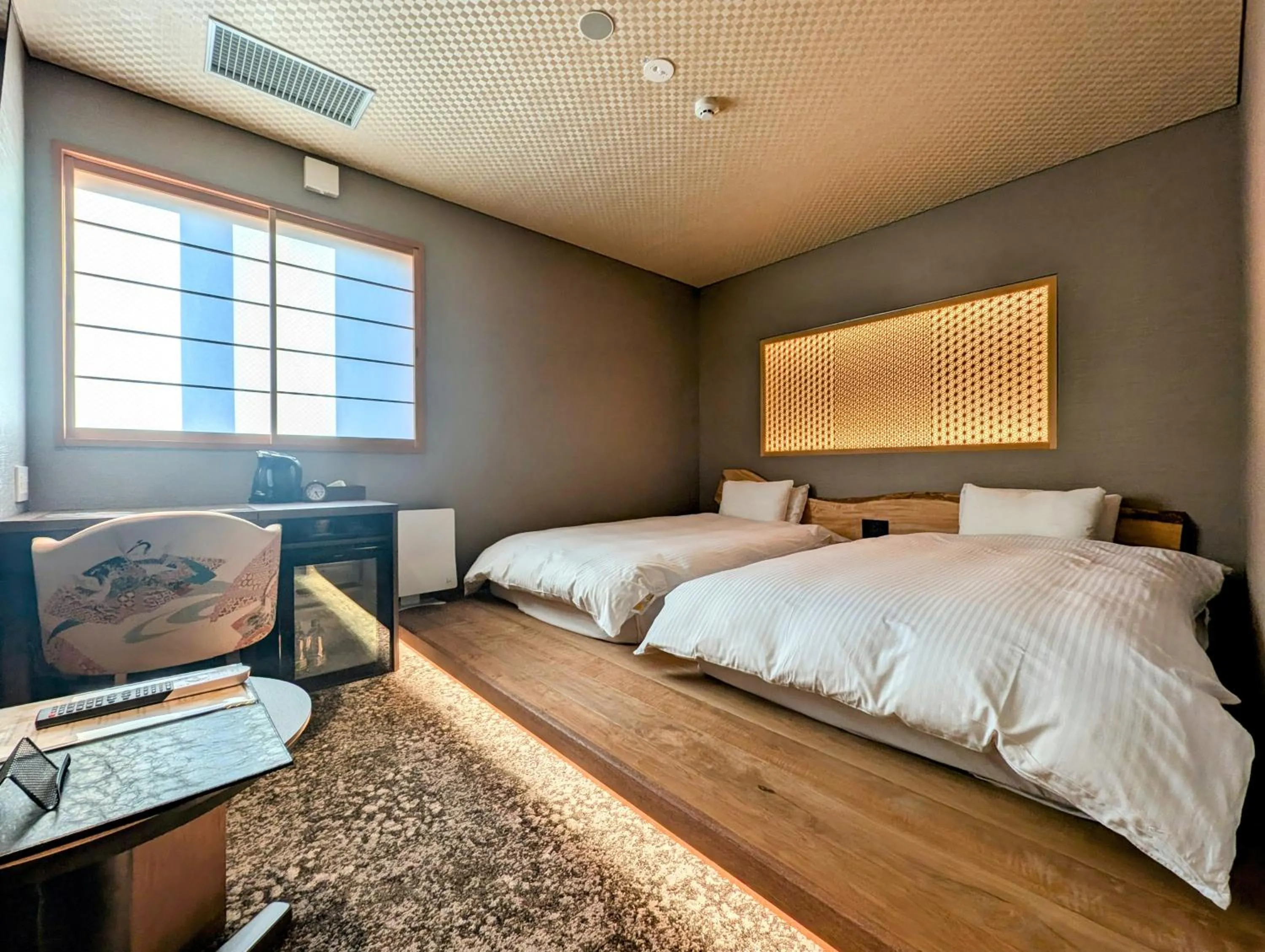 Photo of the whole room, Bed in ひがし茶屋街らしく金沢 Hotel Rashiku kanazawa