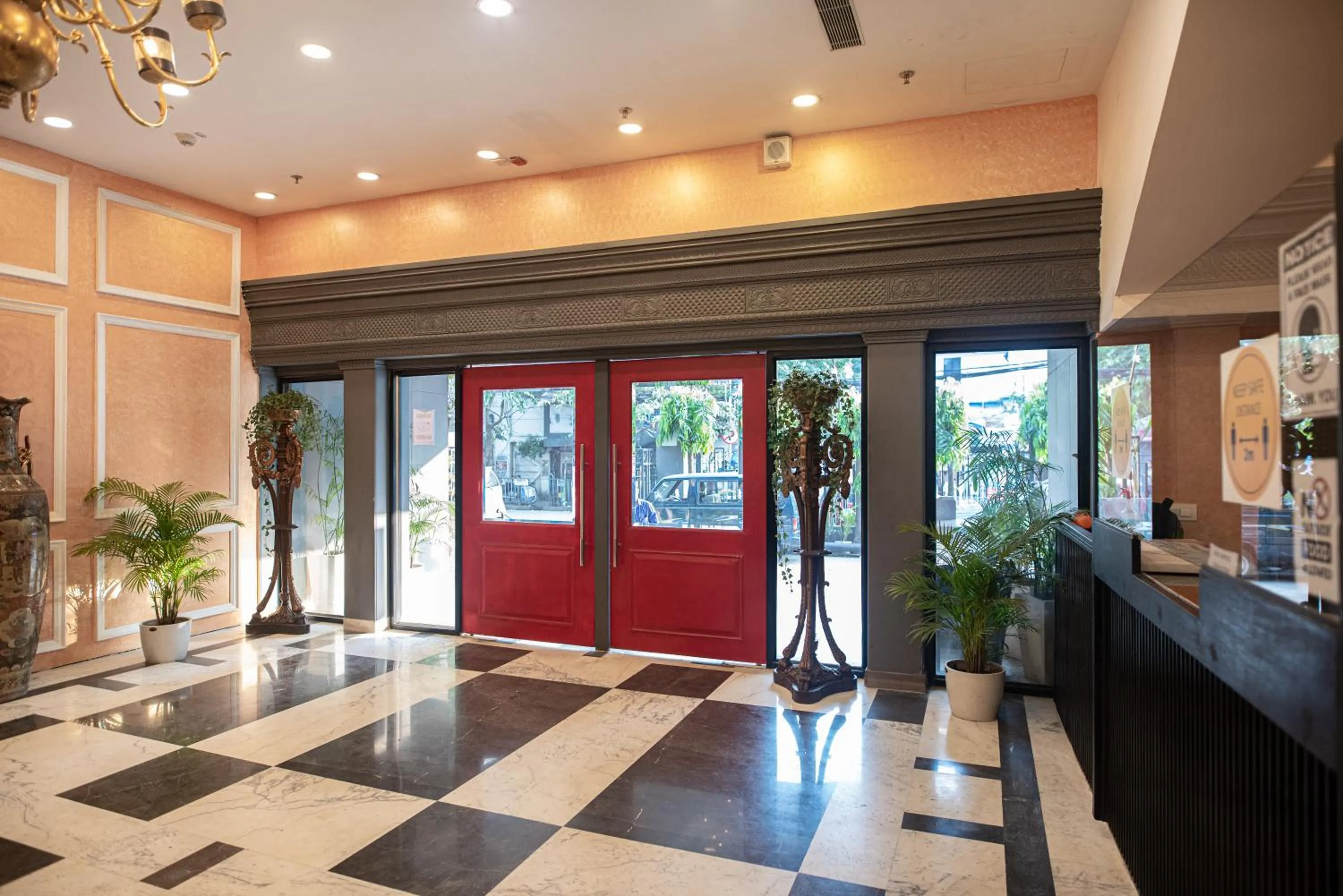 Lobby or reception in Golden Parkk Hotel