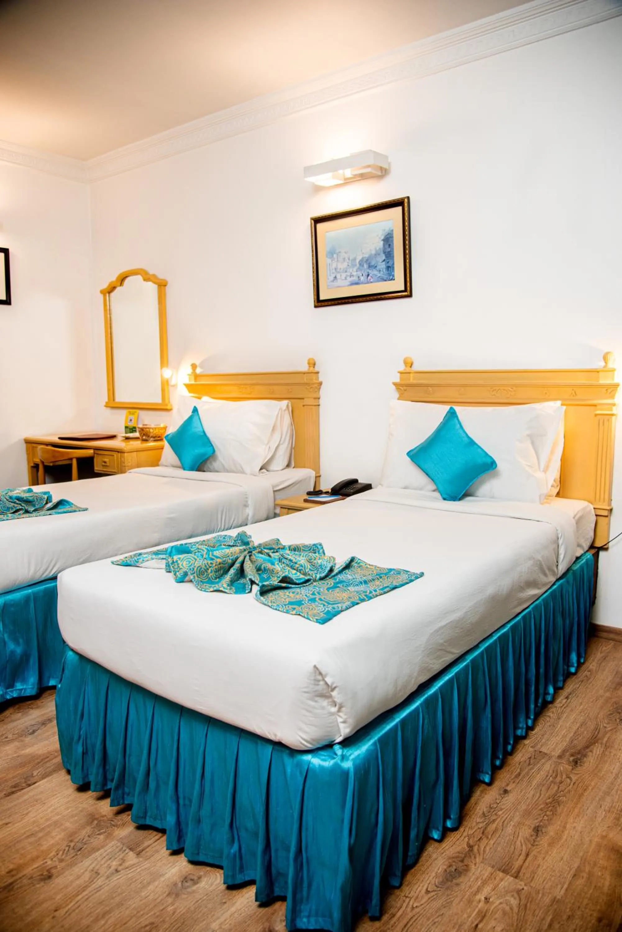 Bed in Golden Parkk Hotel