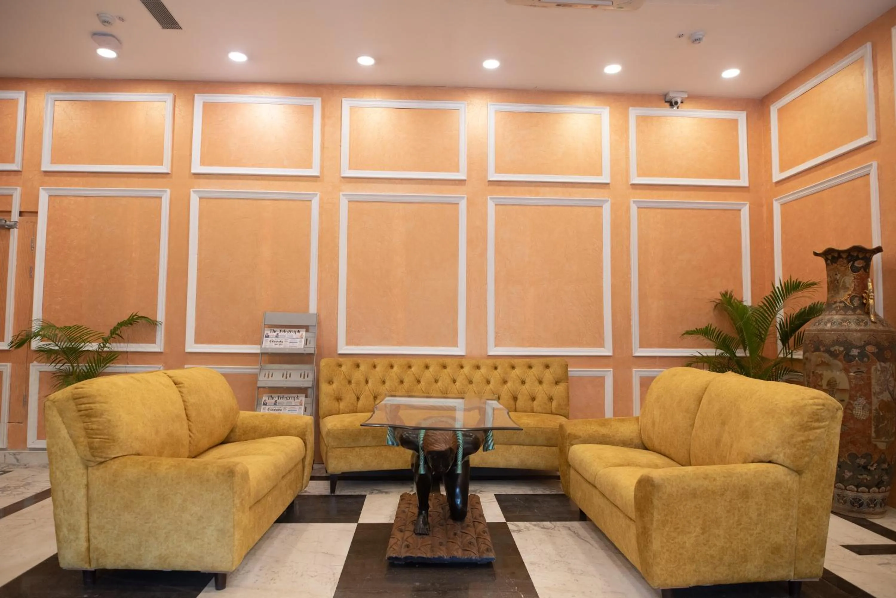 Lobby or reception in Golden Parkk Hotel