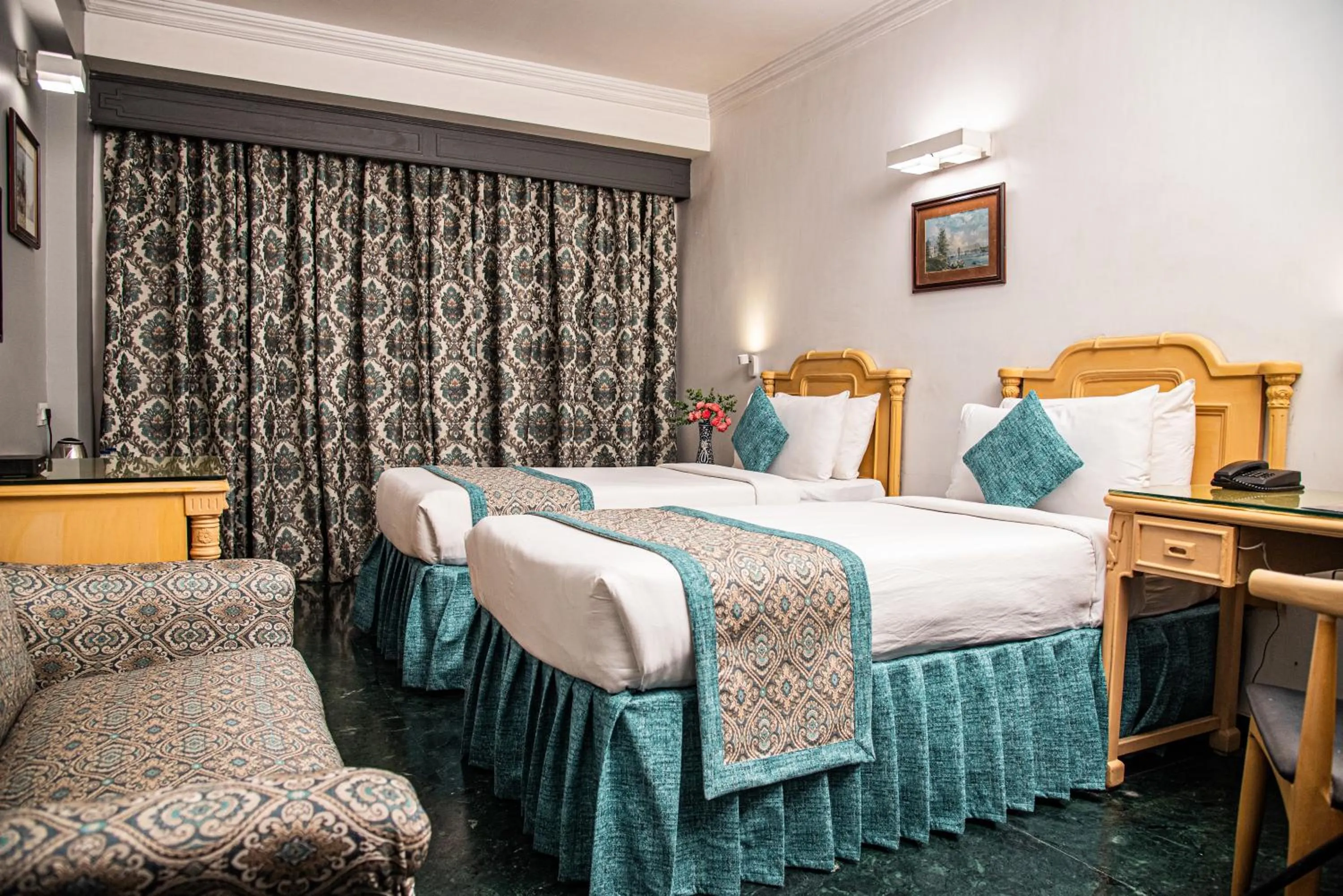 Bed in Golden Parkk Hotel