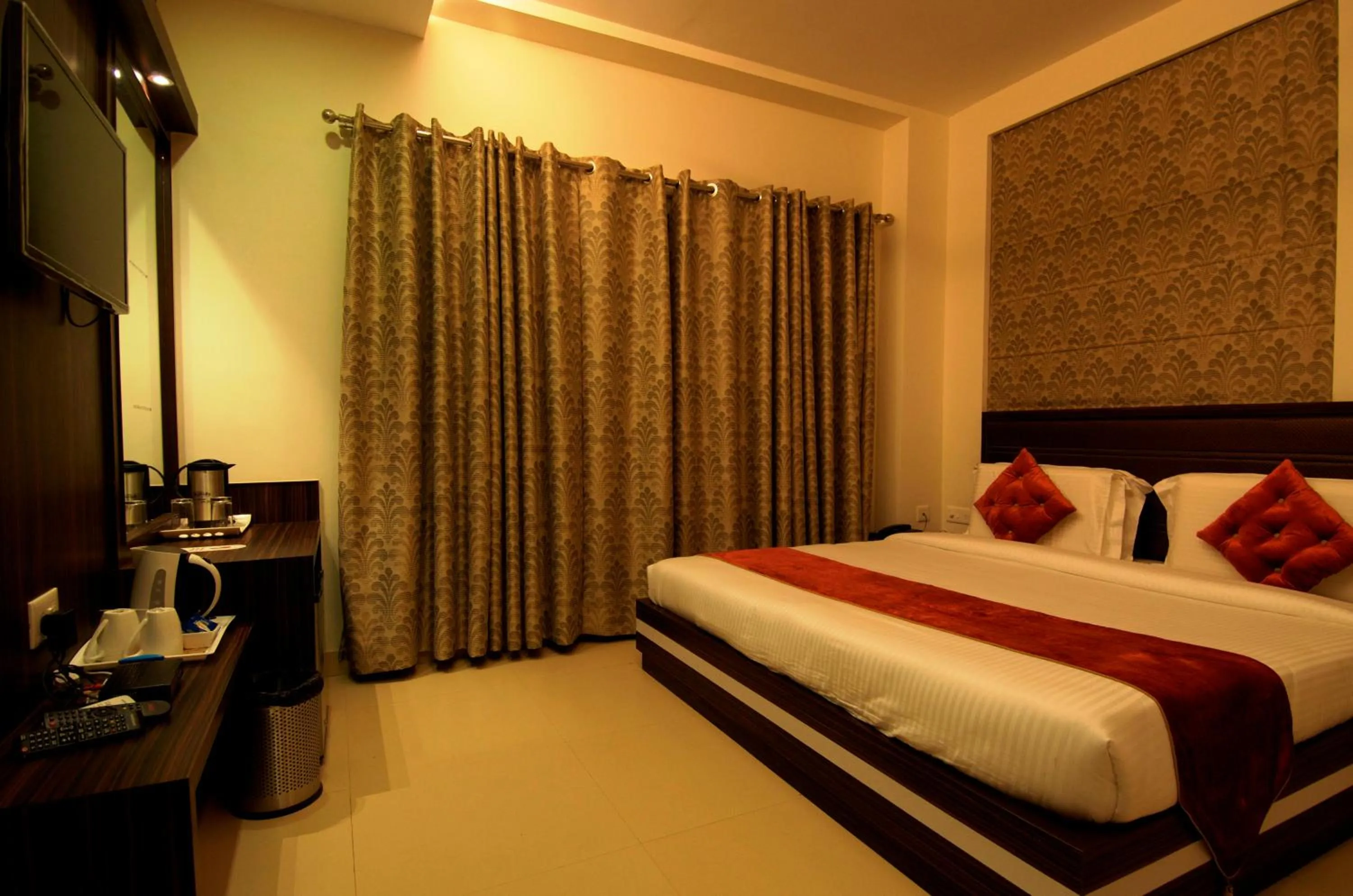 Bed in Hotel Premiere Villa