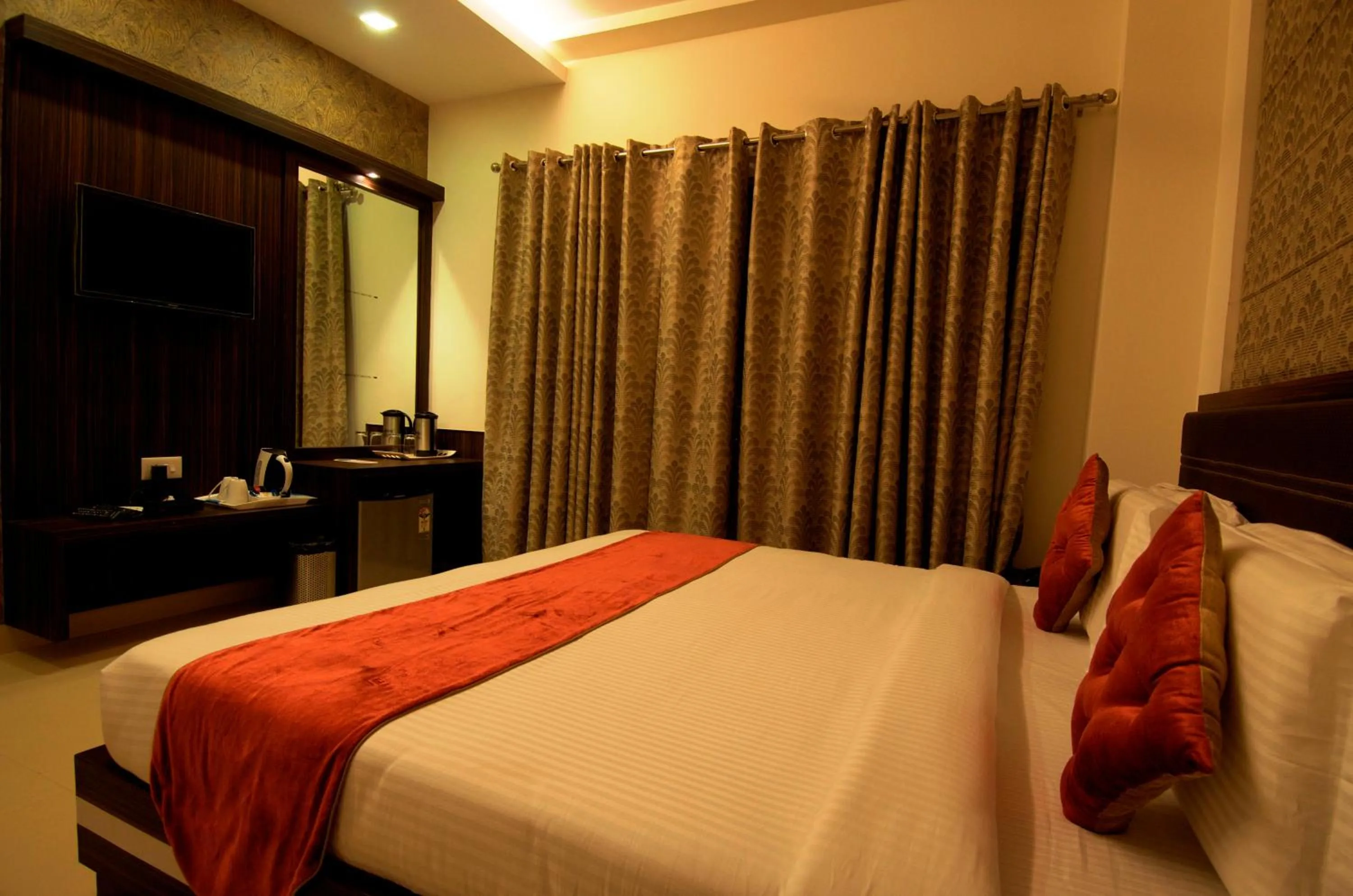 Bed in Hotel Premiere Villa