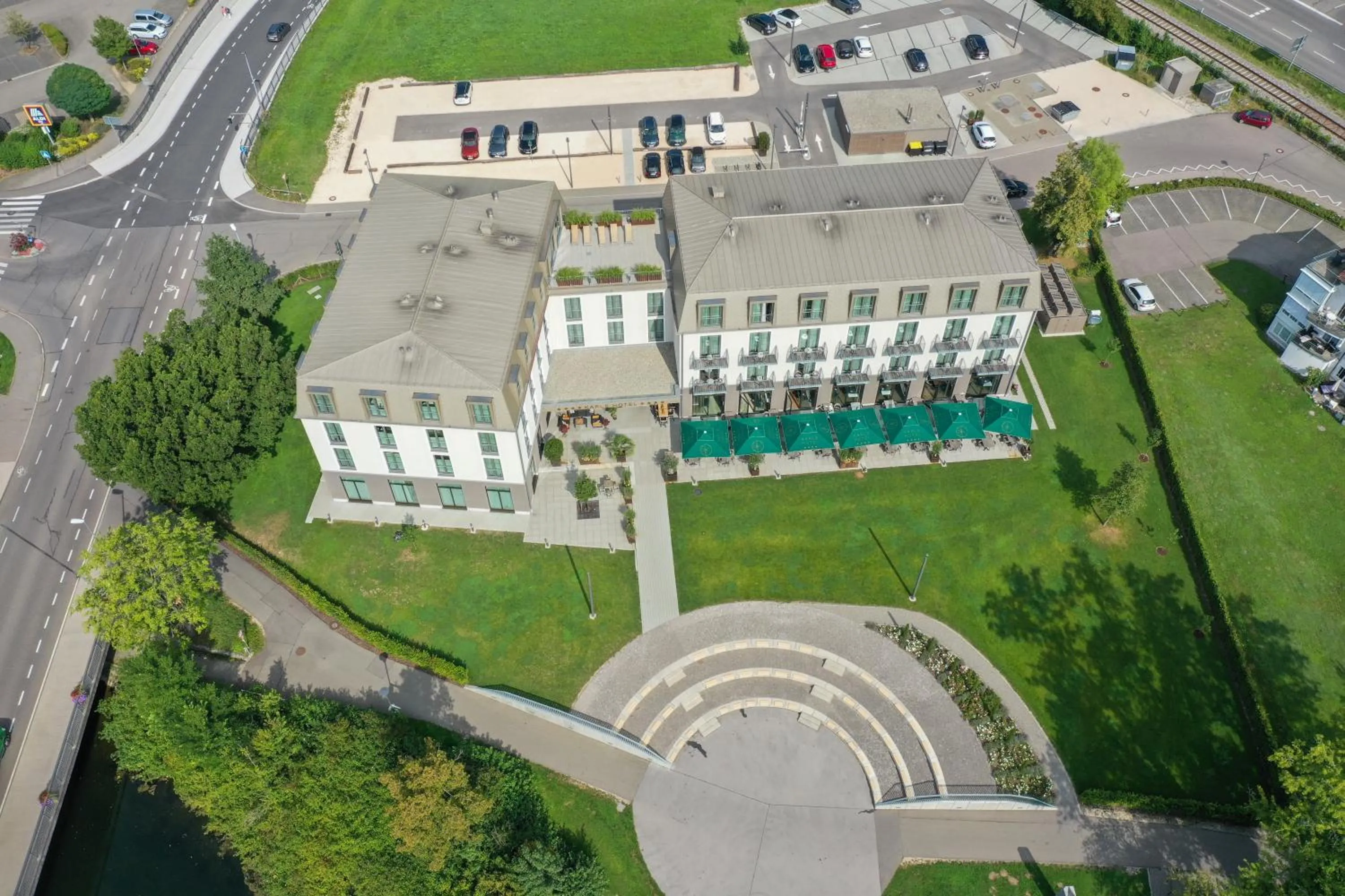 Property building in Karls Hotel