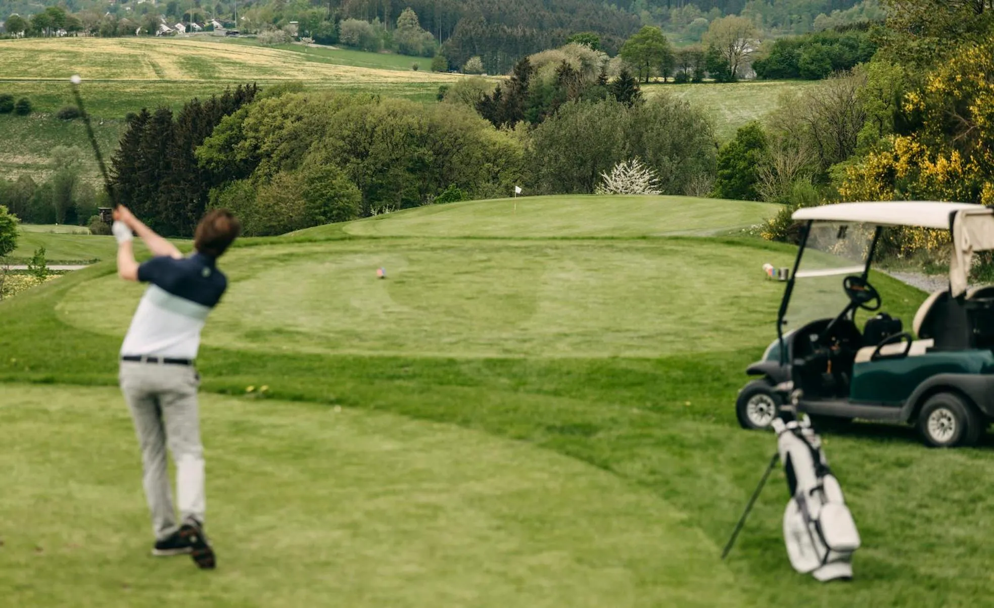 Golfcourse in Hotel Deimann