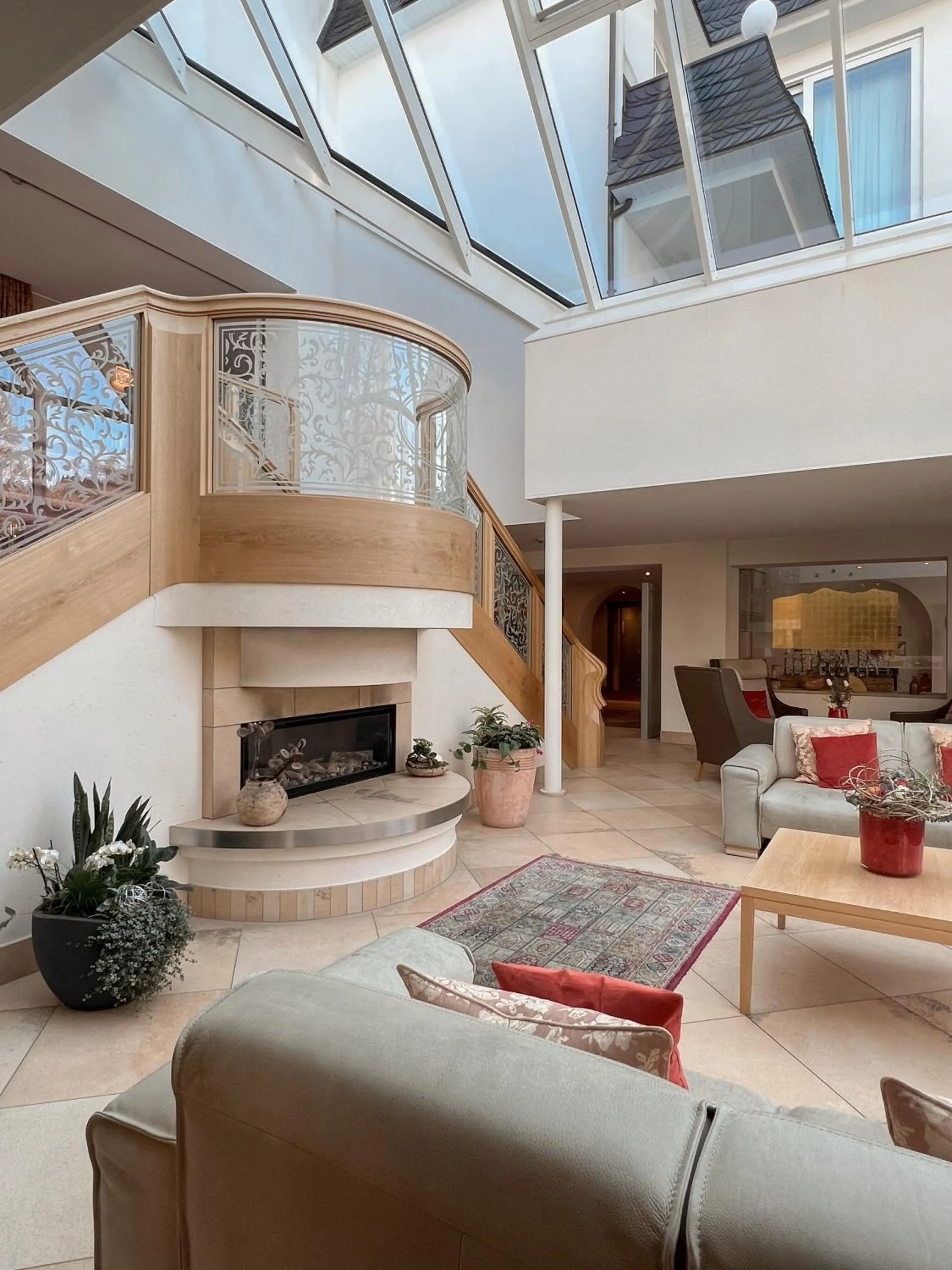 Lobby or reception in Hotel Deimann