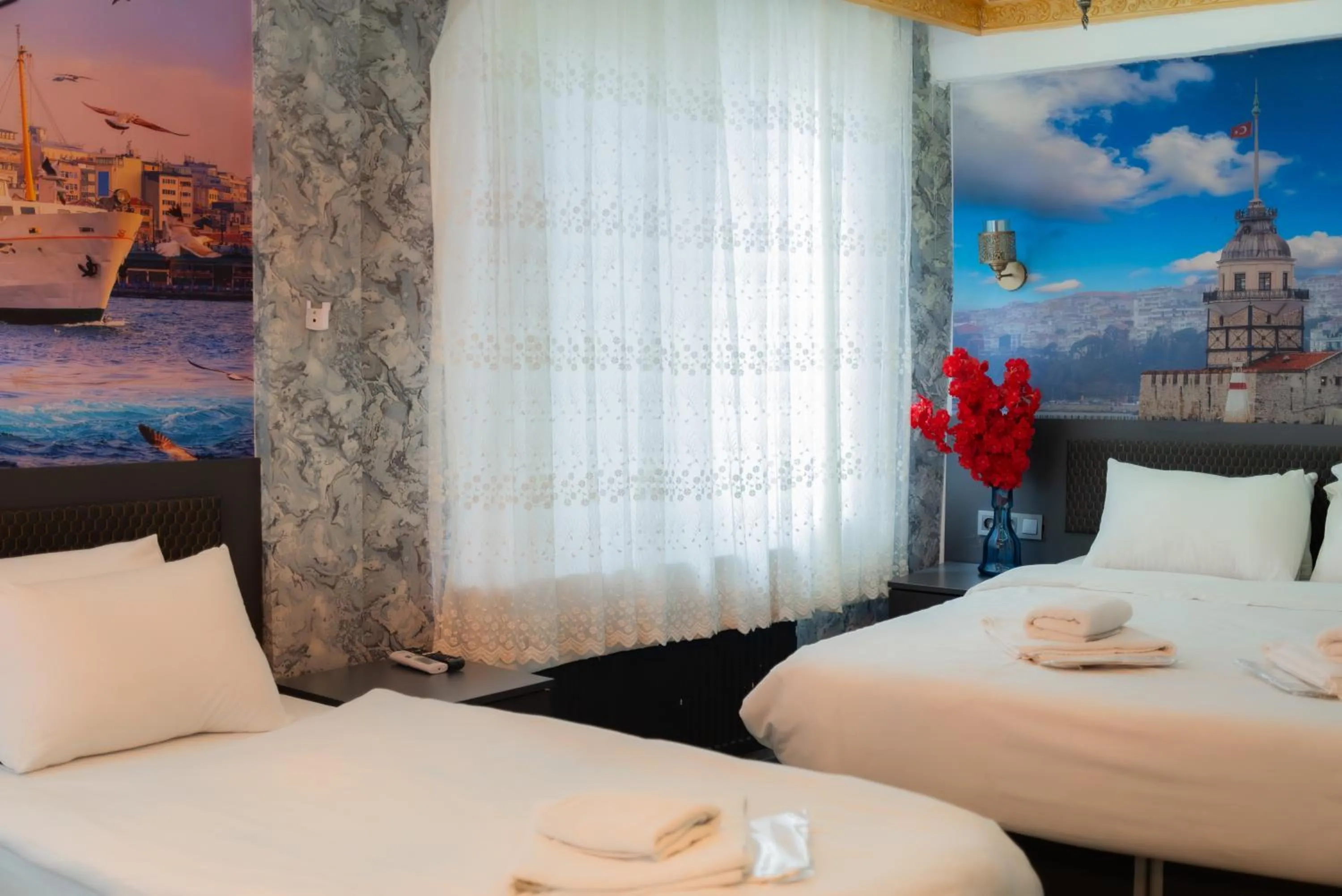 Bed in Golden Horn Park Hotel