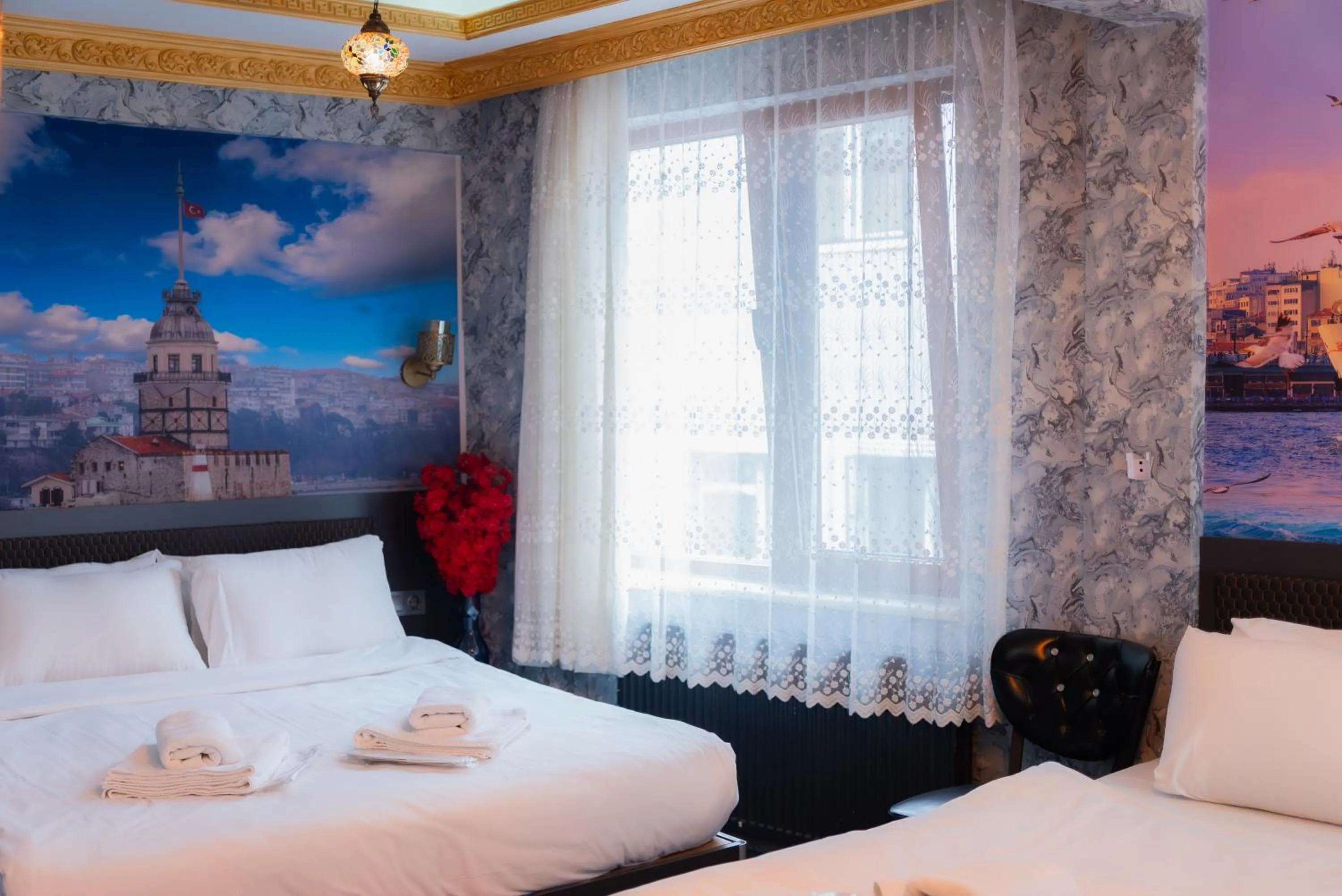 Bed in Golden Horn Park Hotel