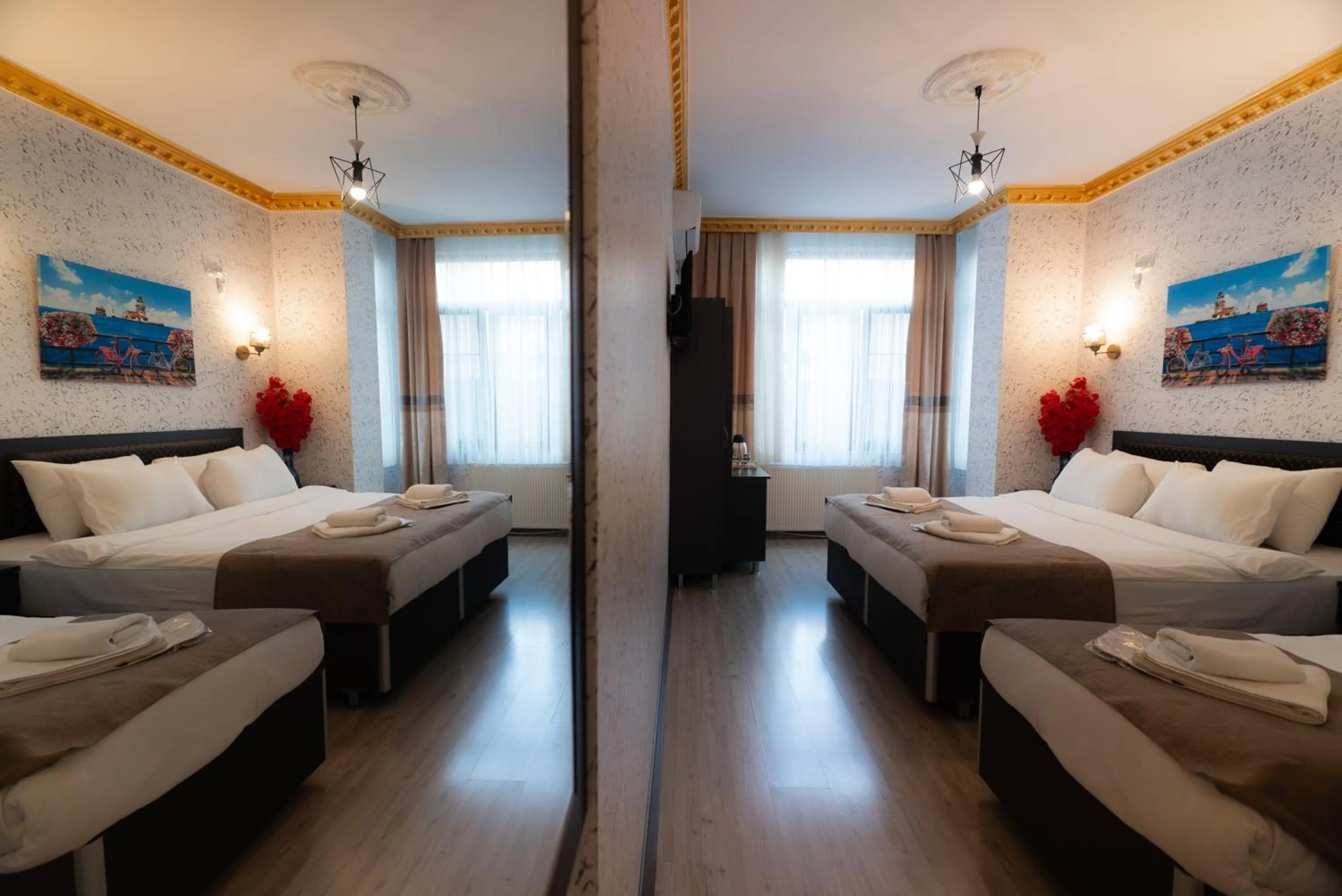 Bed in Golden Horn Park Hotel