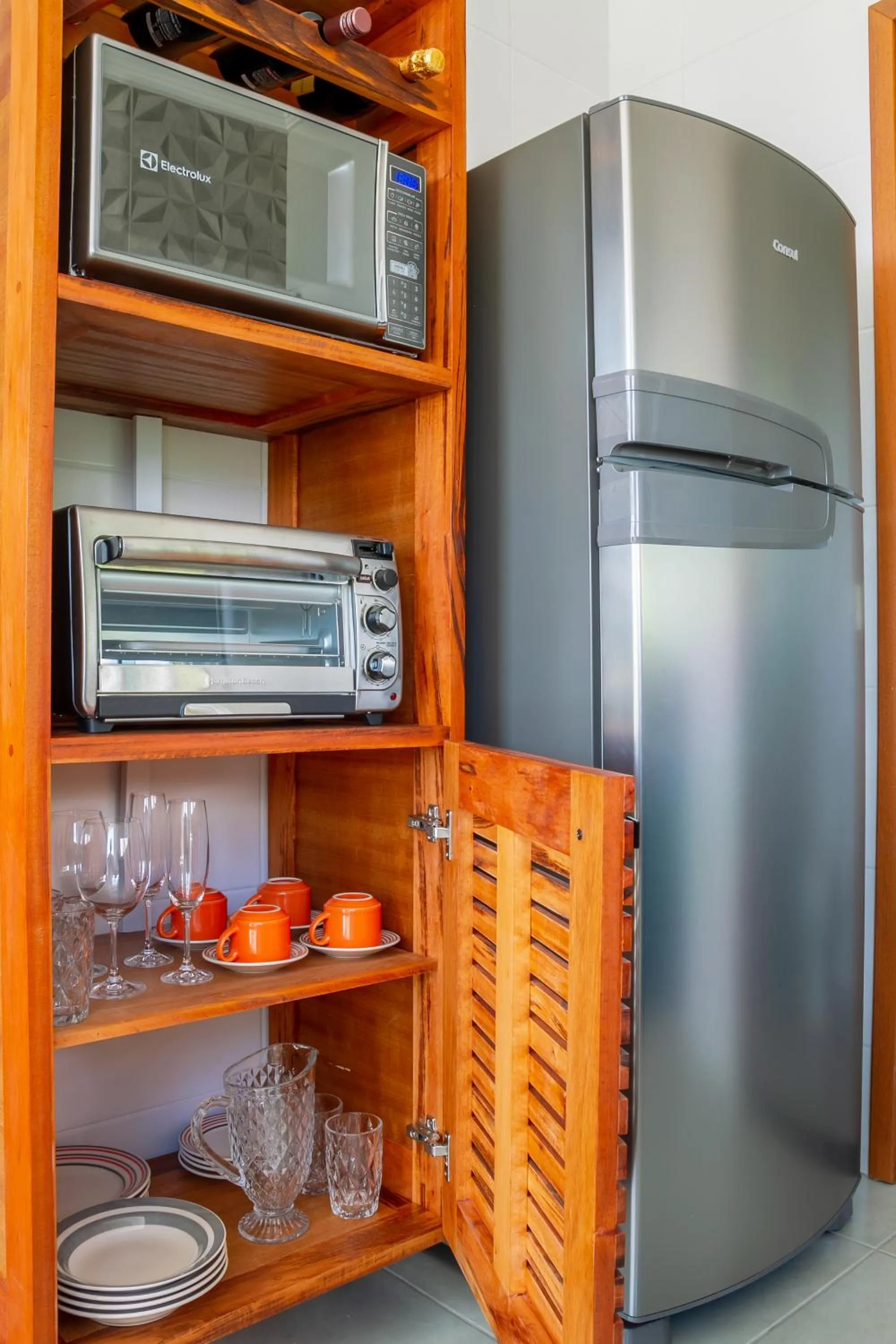 Kitchen or kitchenette in Calamar Flats Paraty