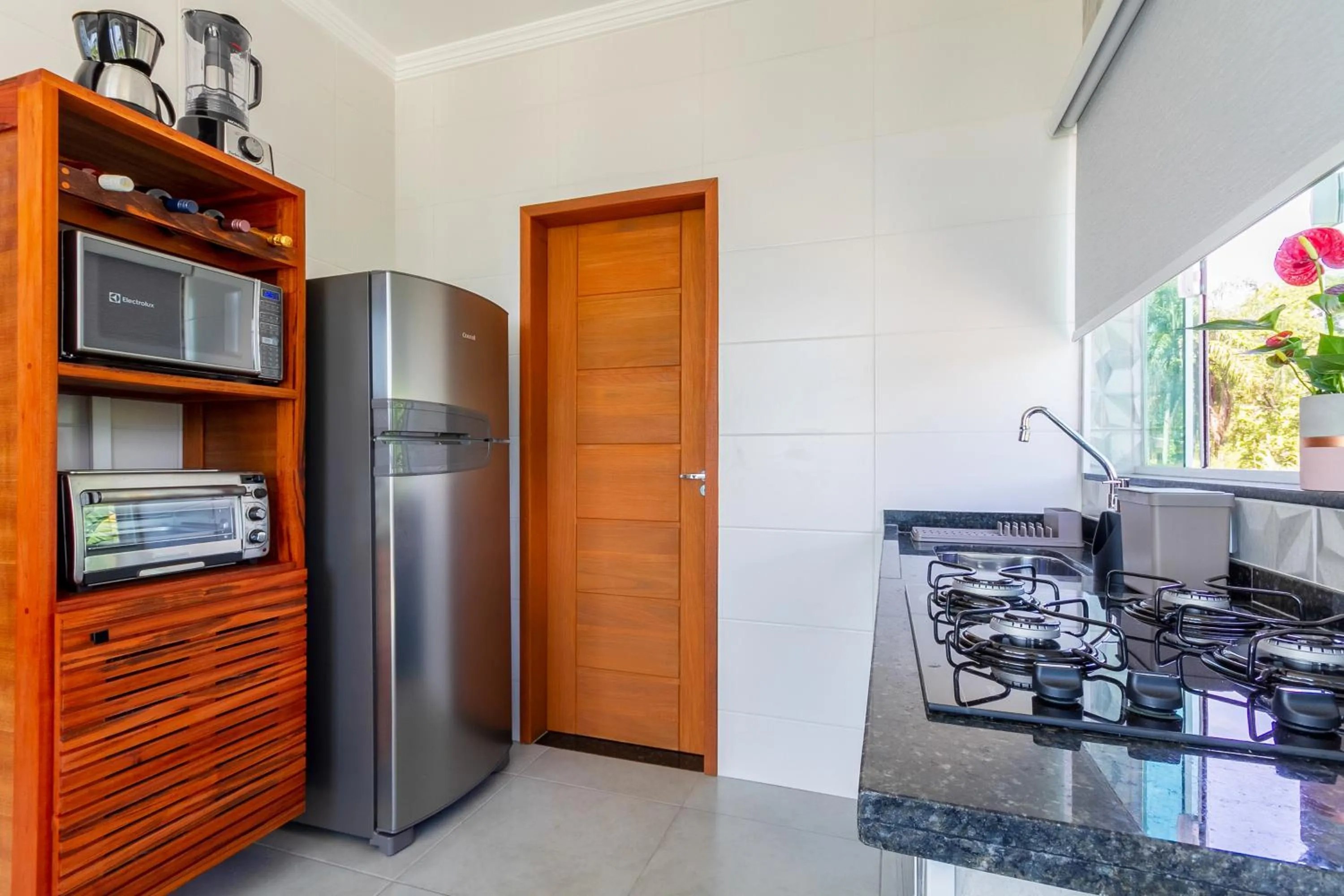Kitchen or kitchenette in Calamar Flats Paraty