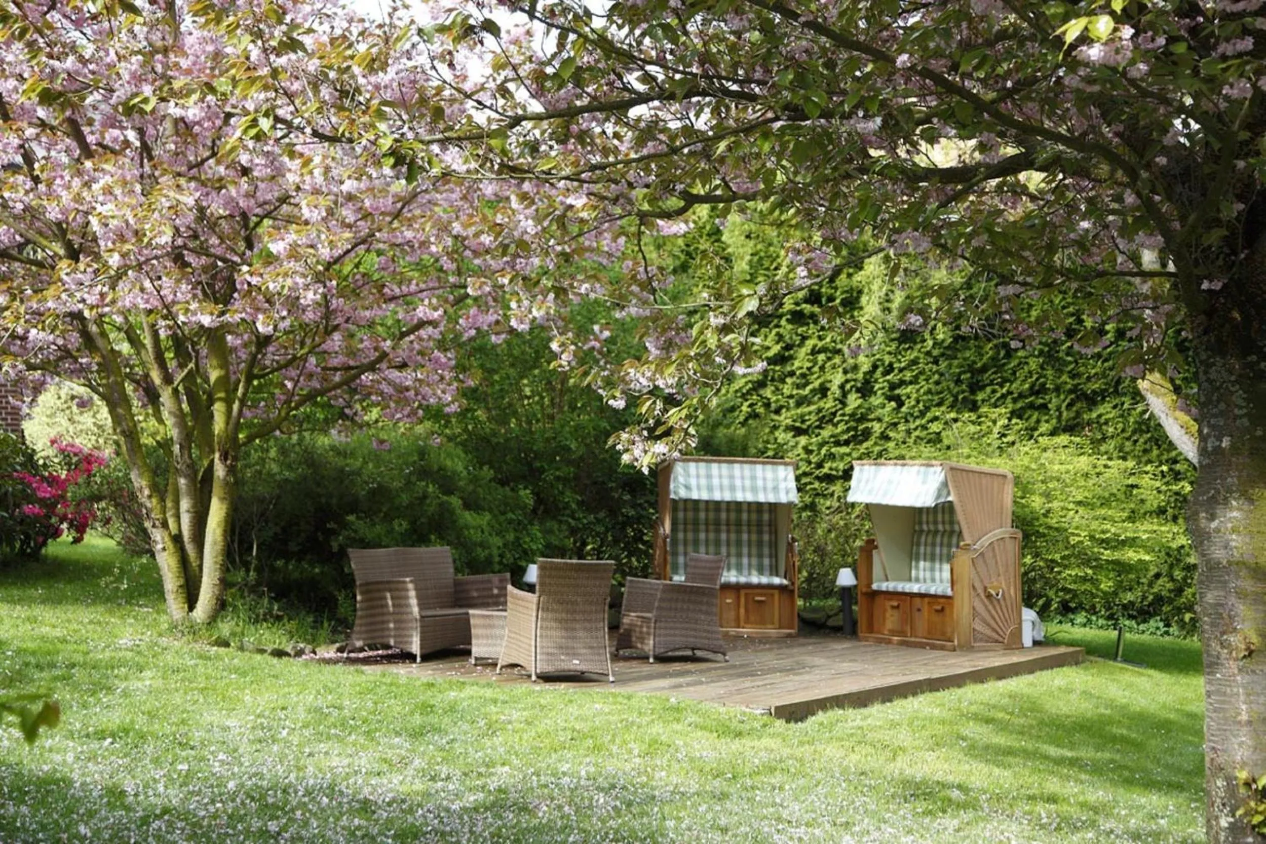 Garden in Posthotel Usseln