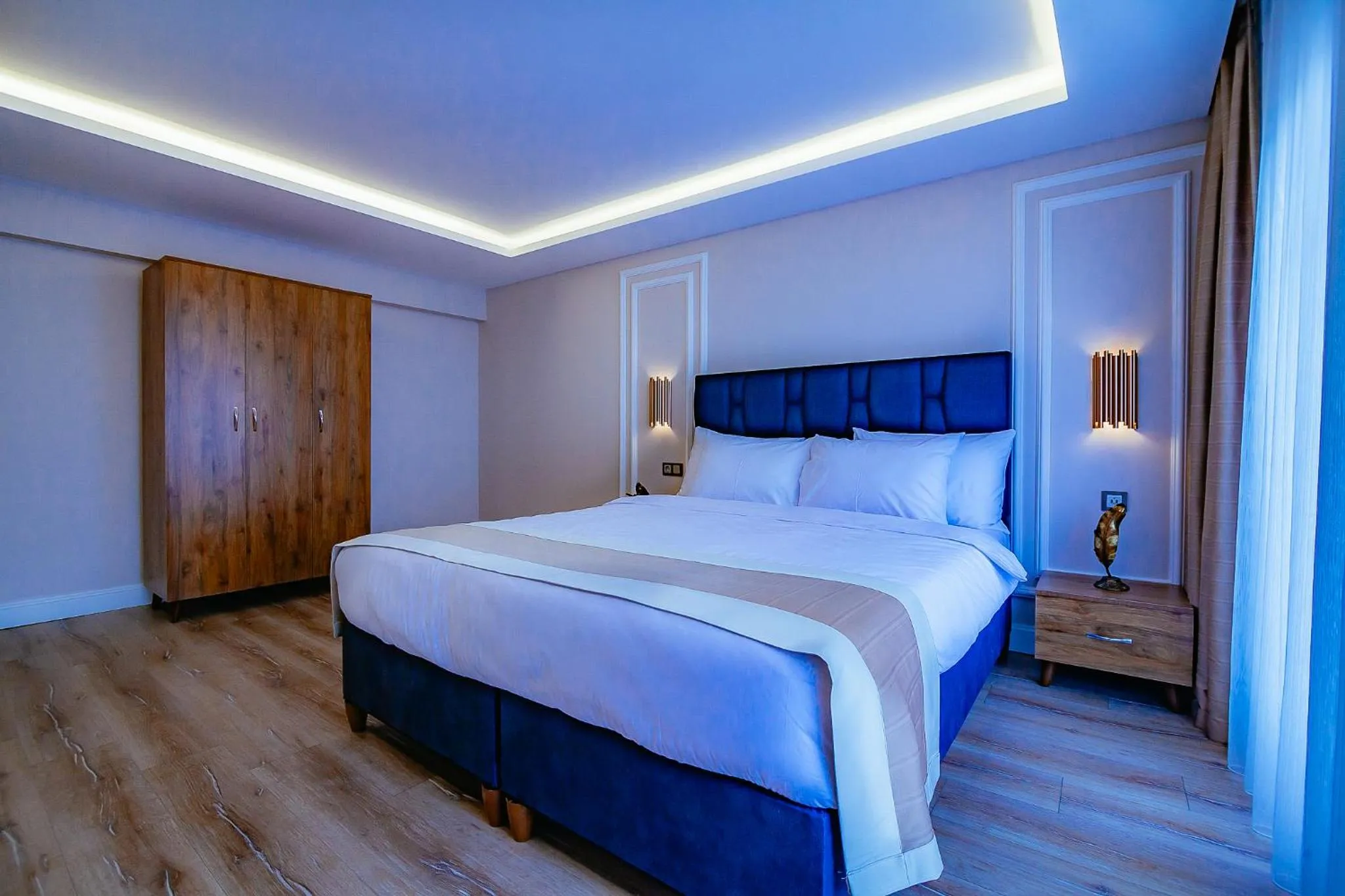 Bed in Galata Hill Hotel