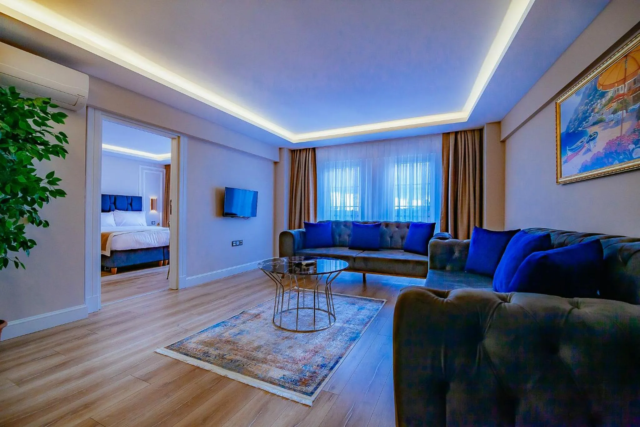 Living room in Galata Hill Hotel