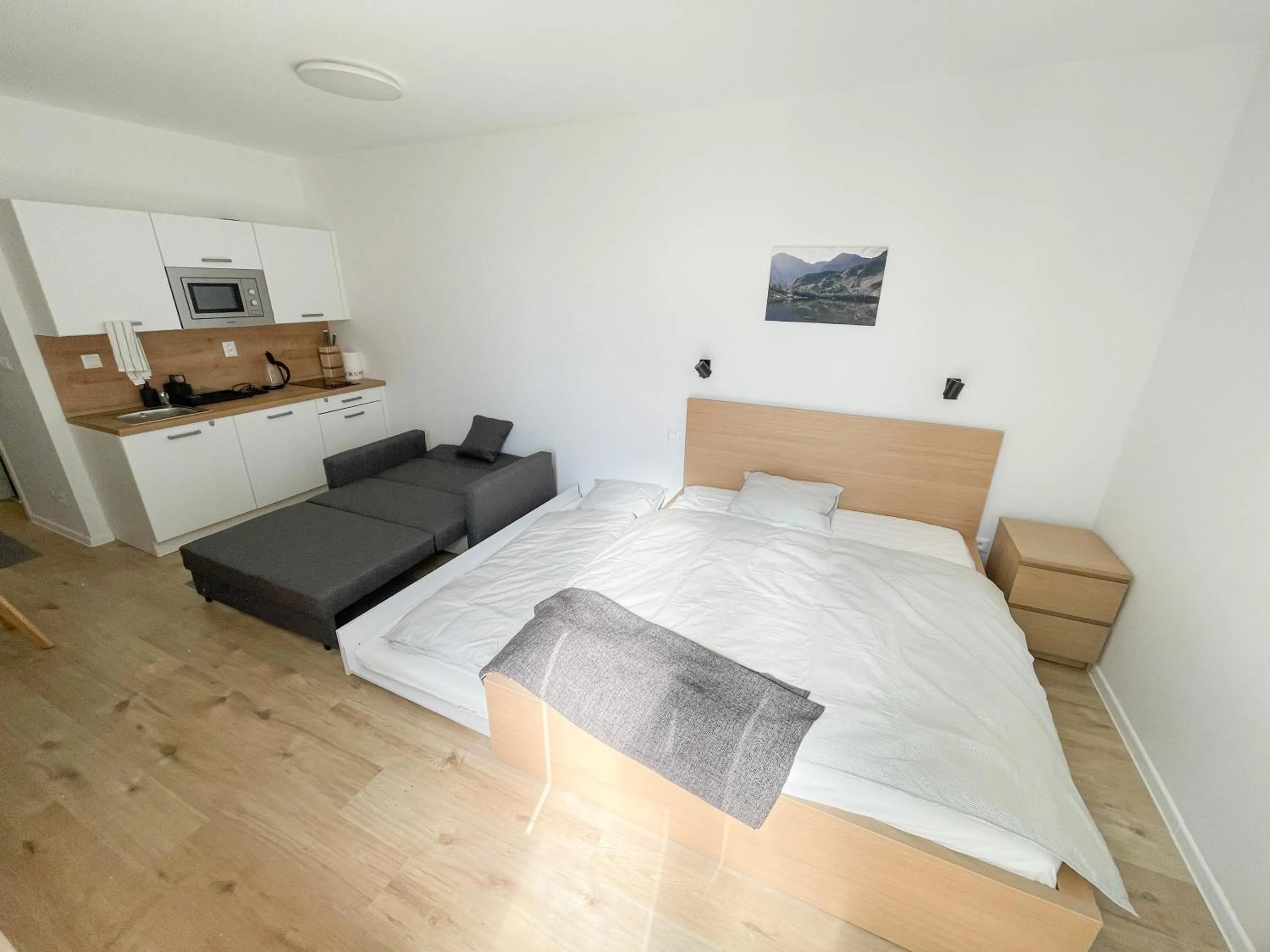 Bed in Apartmán Vila Zuberec