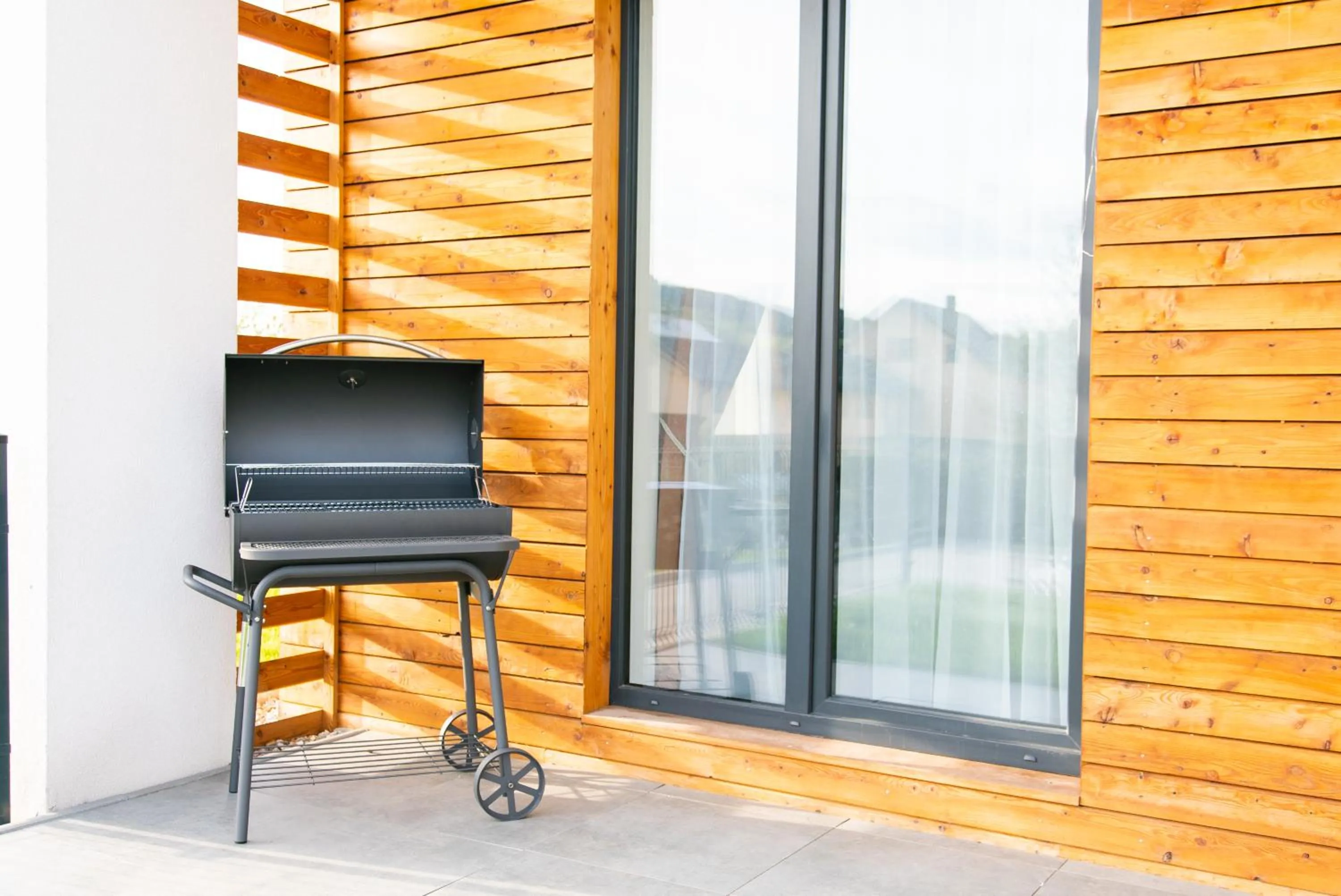 BBQ facilities in Apartmán Vila Zuberec