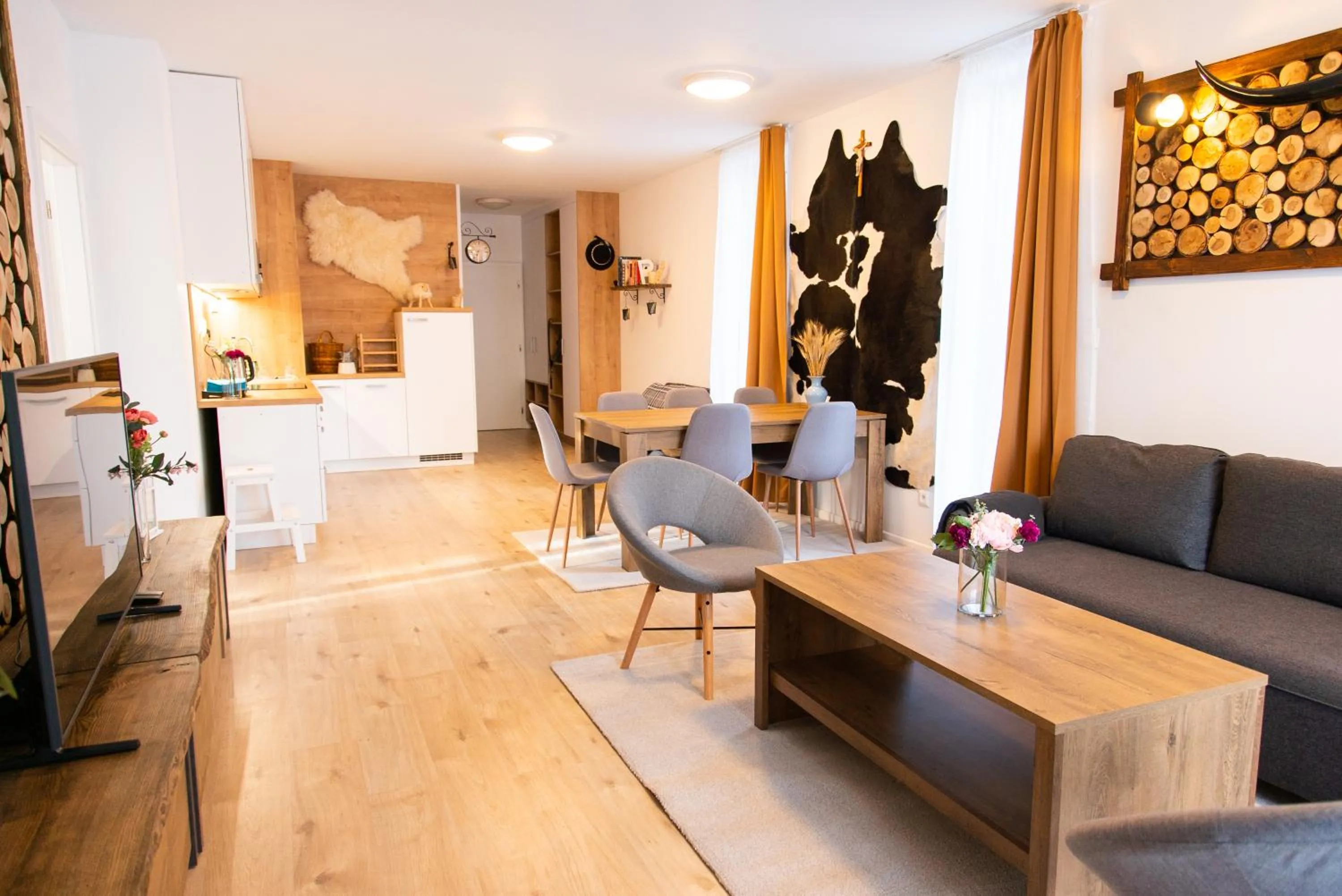 Living room in Apartmán Vila Zuberec