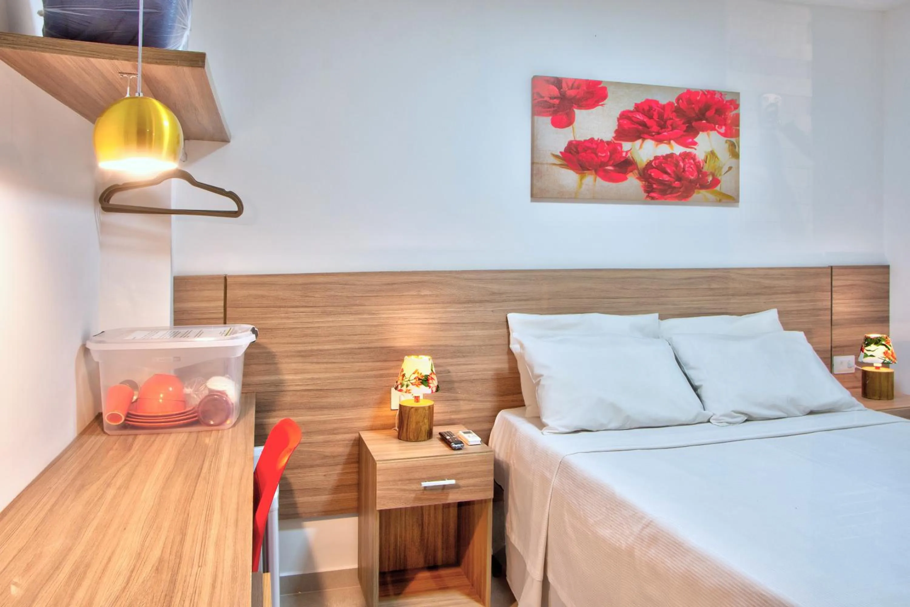 Photo of the whole room, Bed in Flats Angatu Porto de Galinhas PE