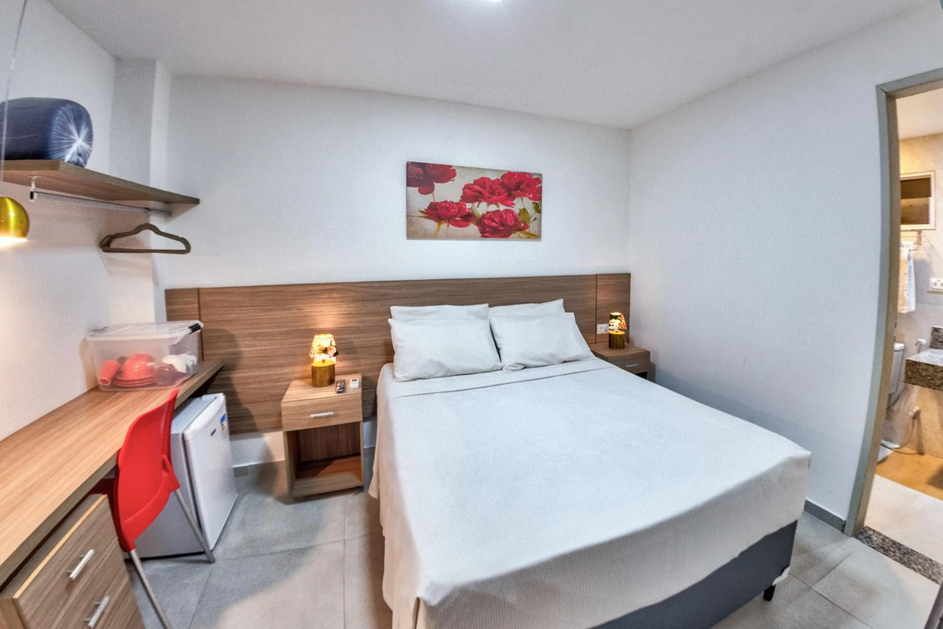 Photo of the whole room, Bed in Flats Angatu Porto de Galinhas PE