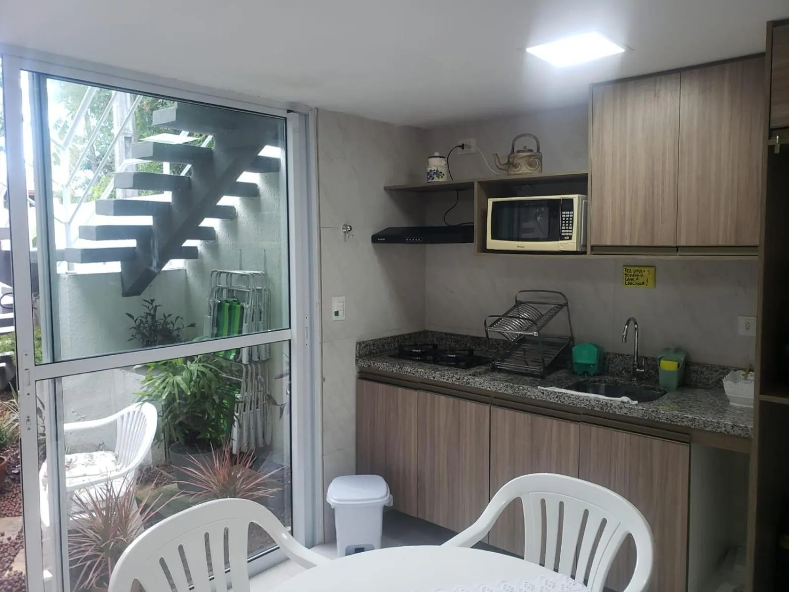 Kitchen or kitchenette in Flats Angatu Porto de Galinhas PE