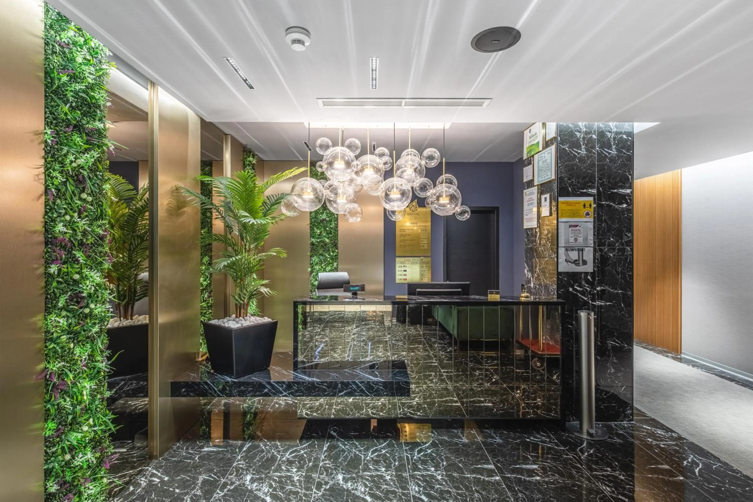 Lobby or reception in Hotel Kristal Focsani