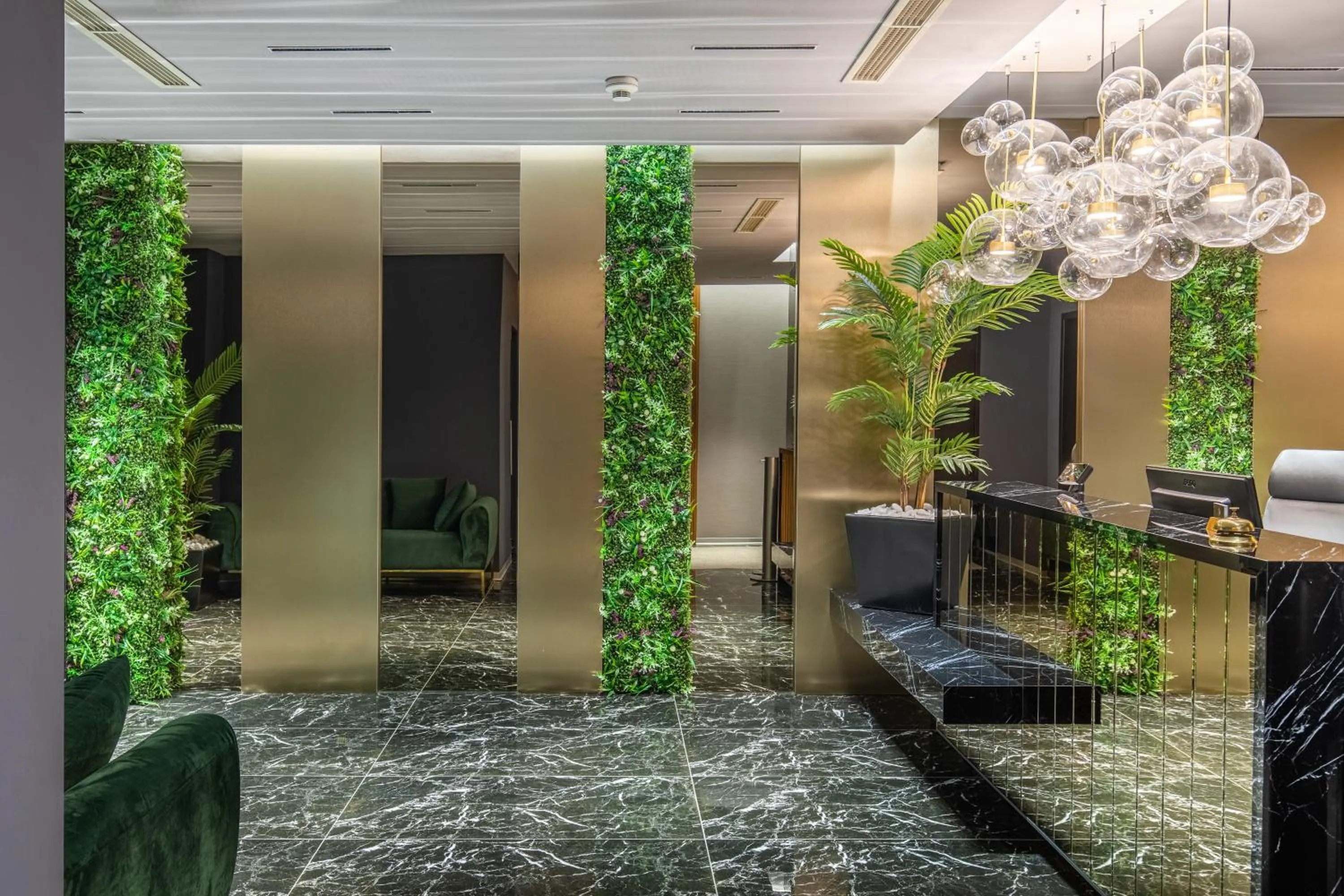 Lobby or reception in Hotel Kristal Focsani