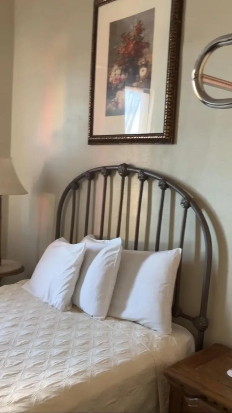 Bed in Historic Palace Hotel