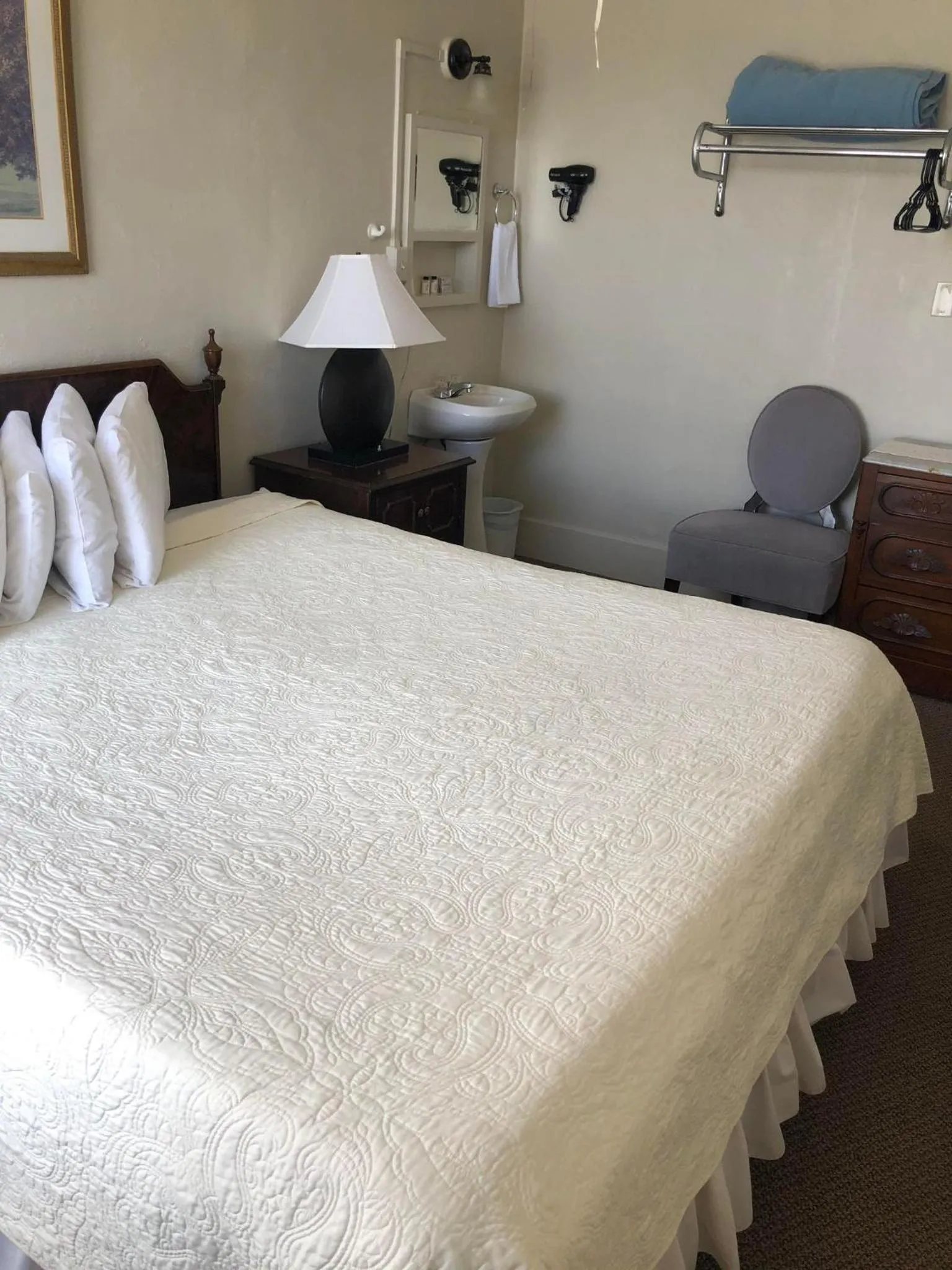 Bed in Historic Palace Hotel