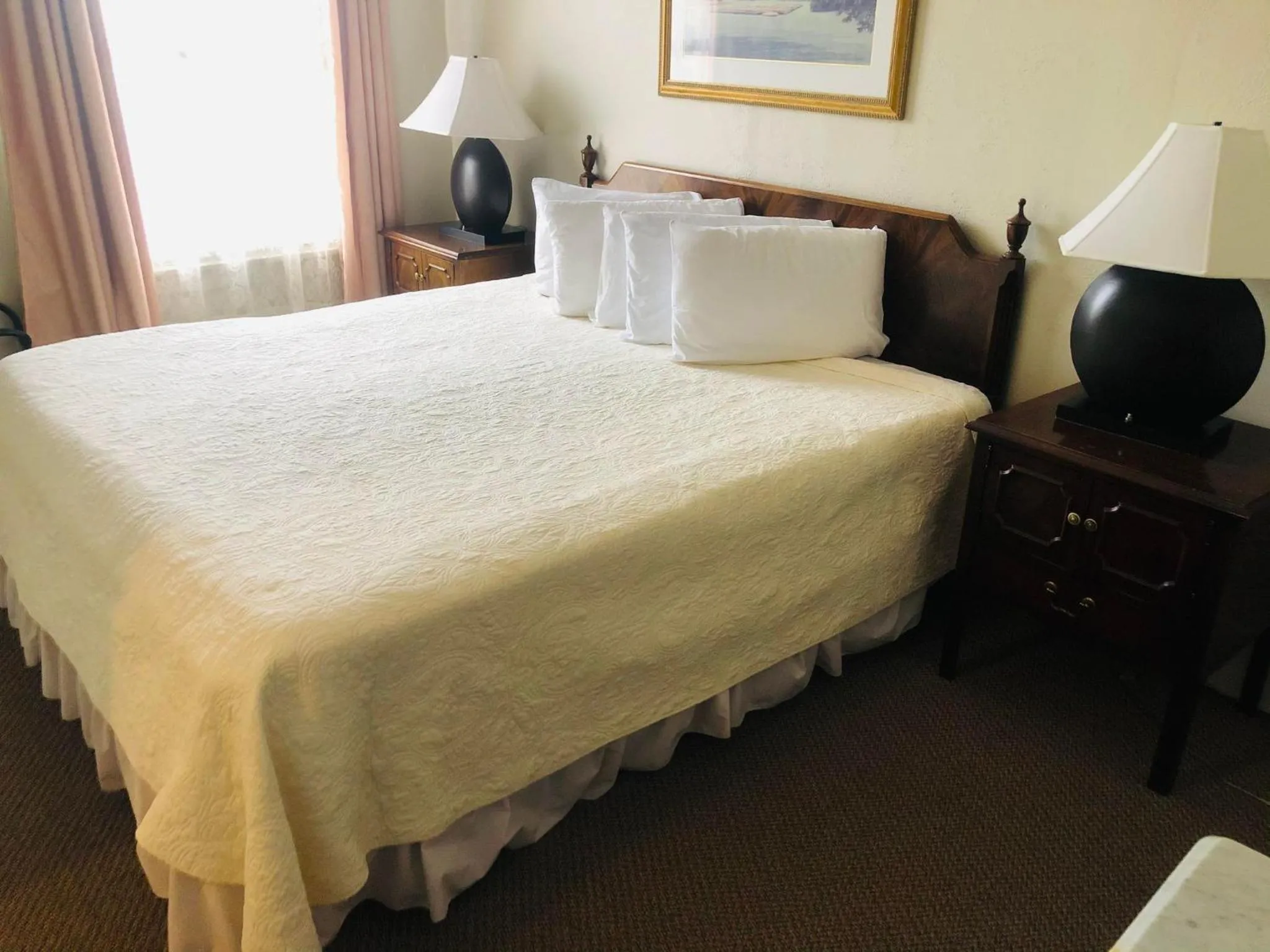 Bed in Historic Palace Hotel