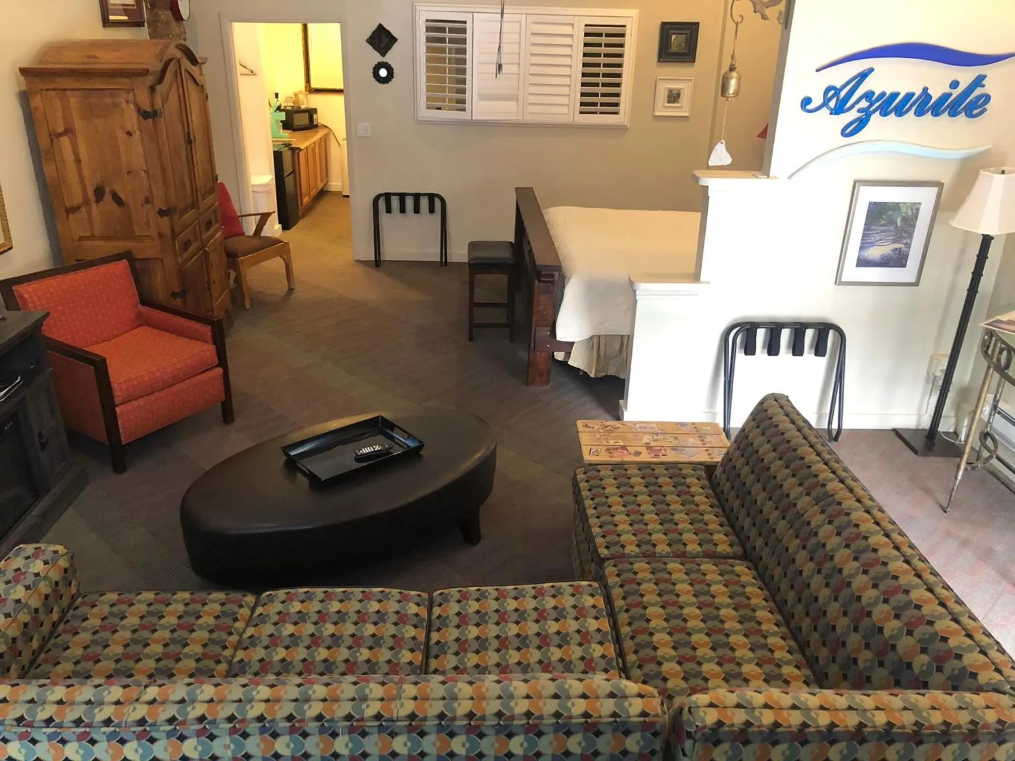 Living room in Historic Palace Hotel