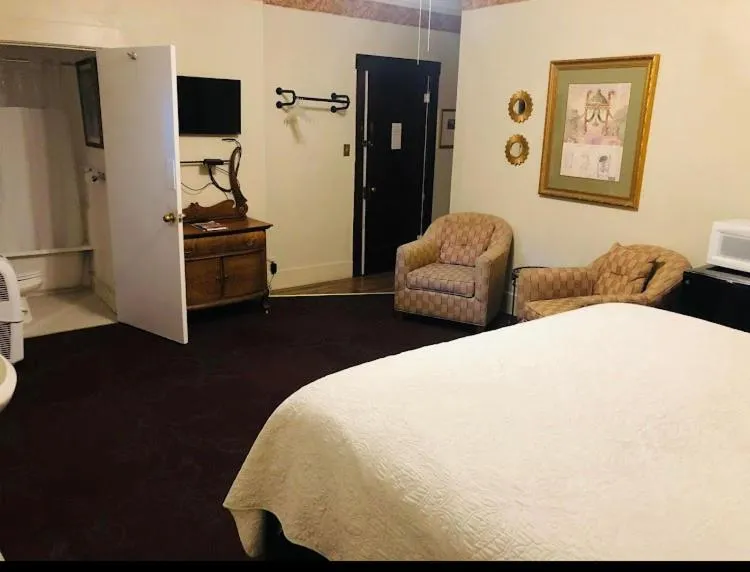 Bed in Historic Palace Hotel