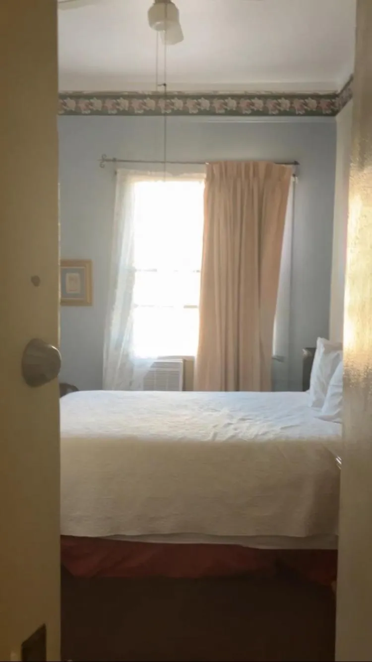 Bed in Historic Palace Hotel