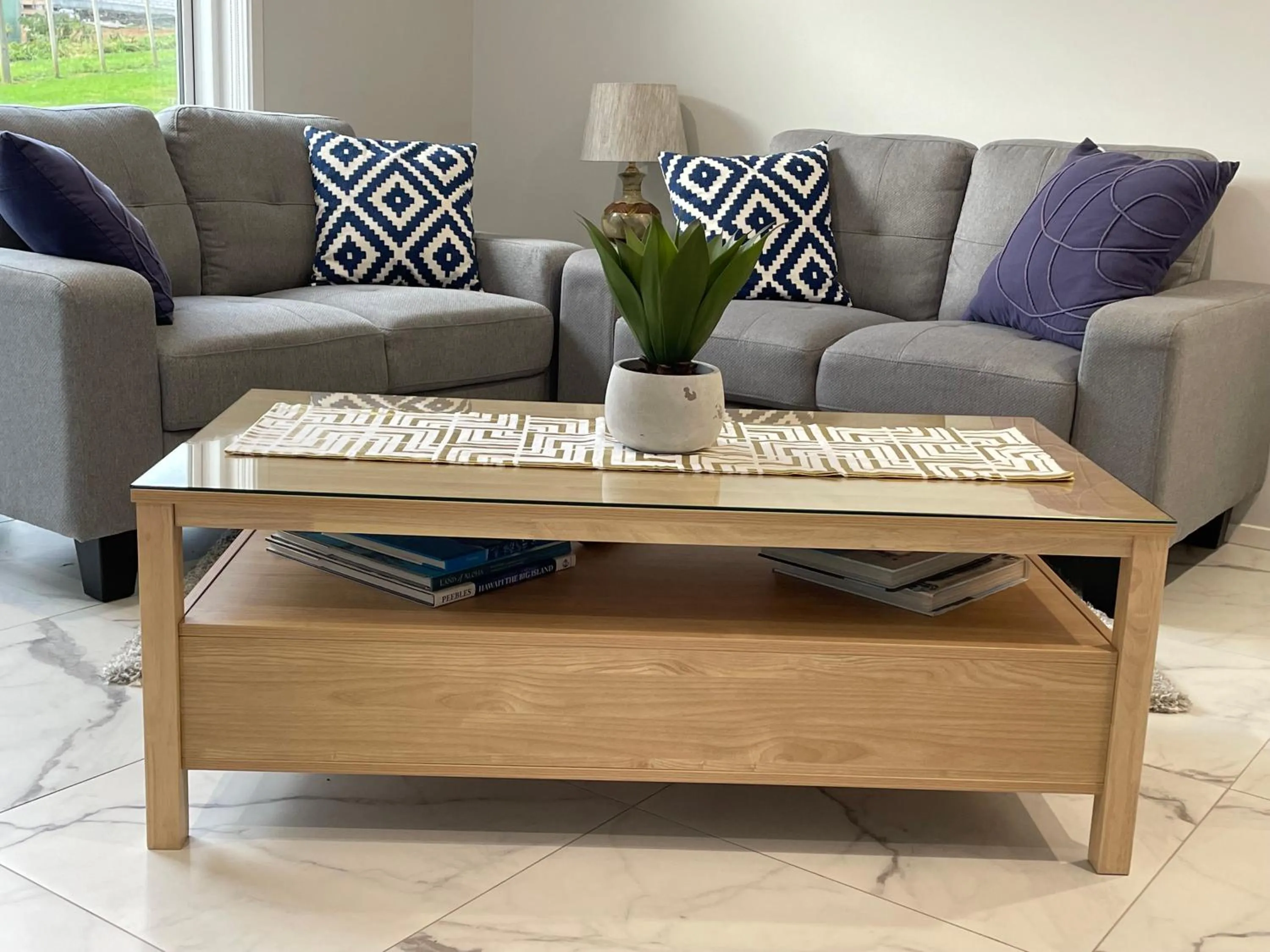 Living room in Veld View Bed and Breakfast