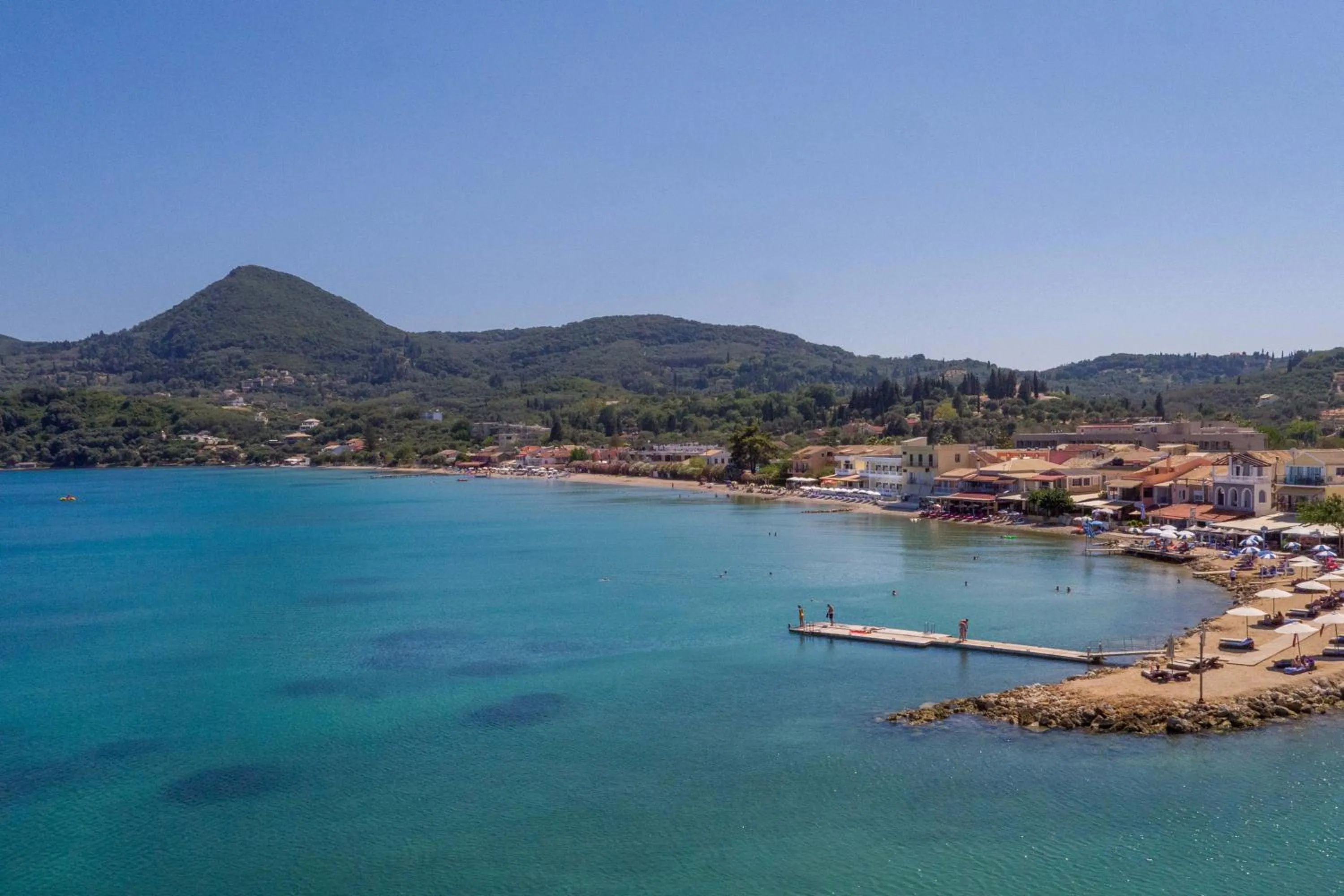 Natural landscape in Hotel Rossis