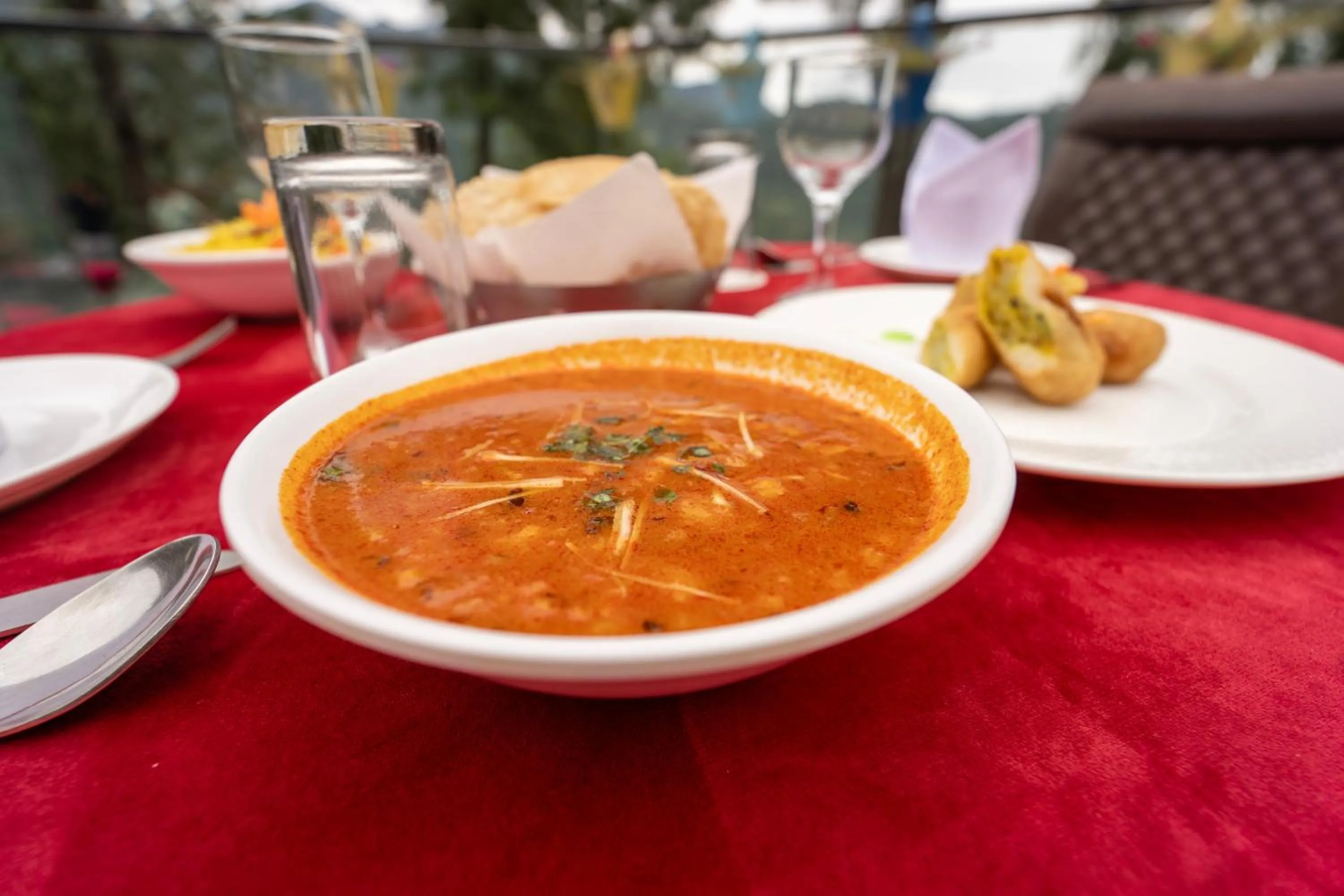 Food in The Golden Sunrise Hotel