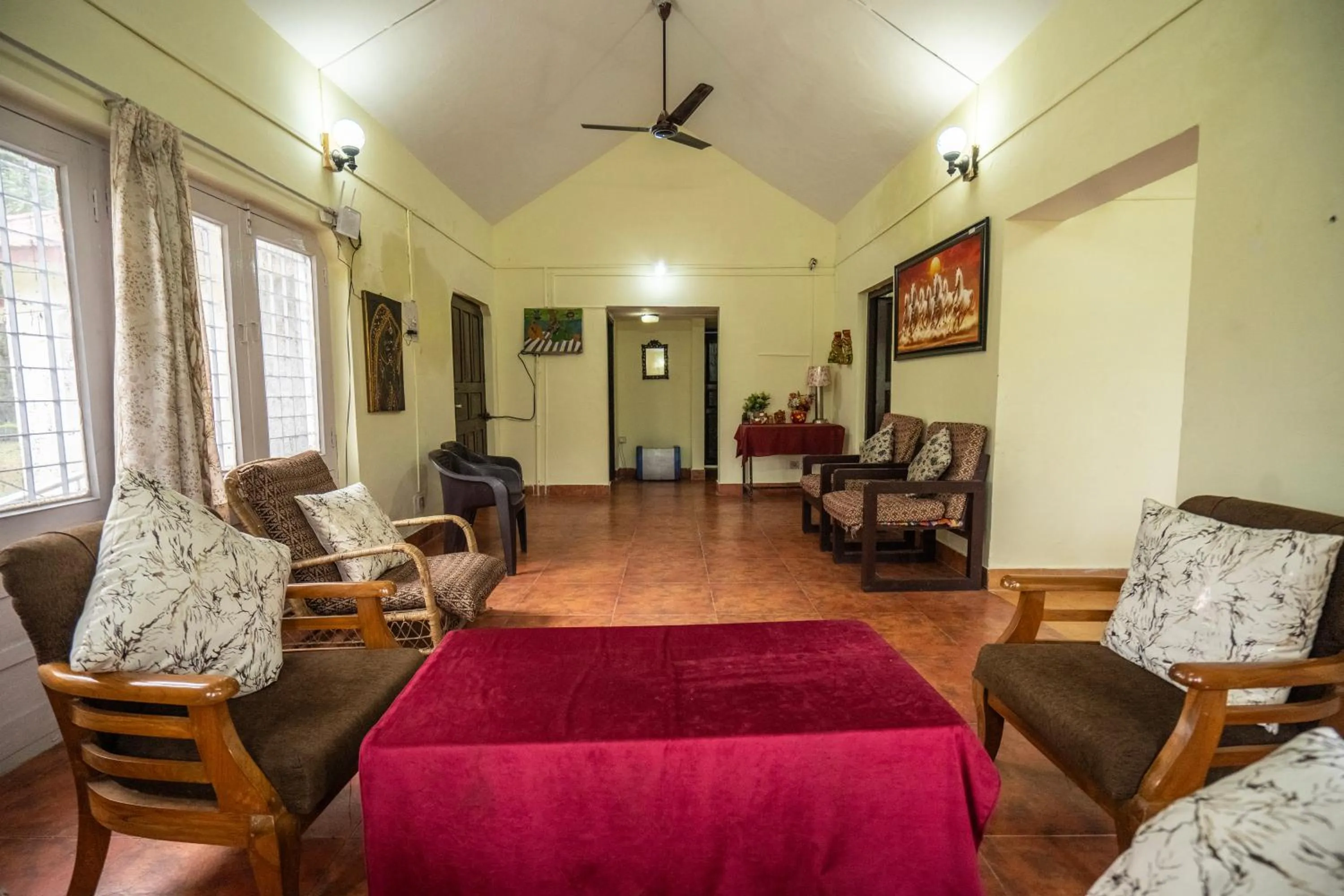 Living room in The Golden Sunrise Hotel
