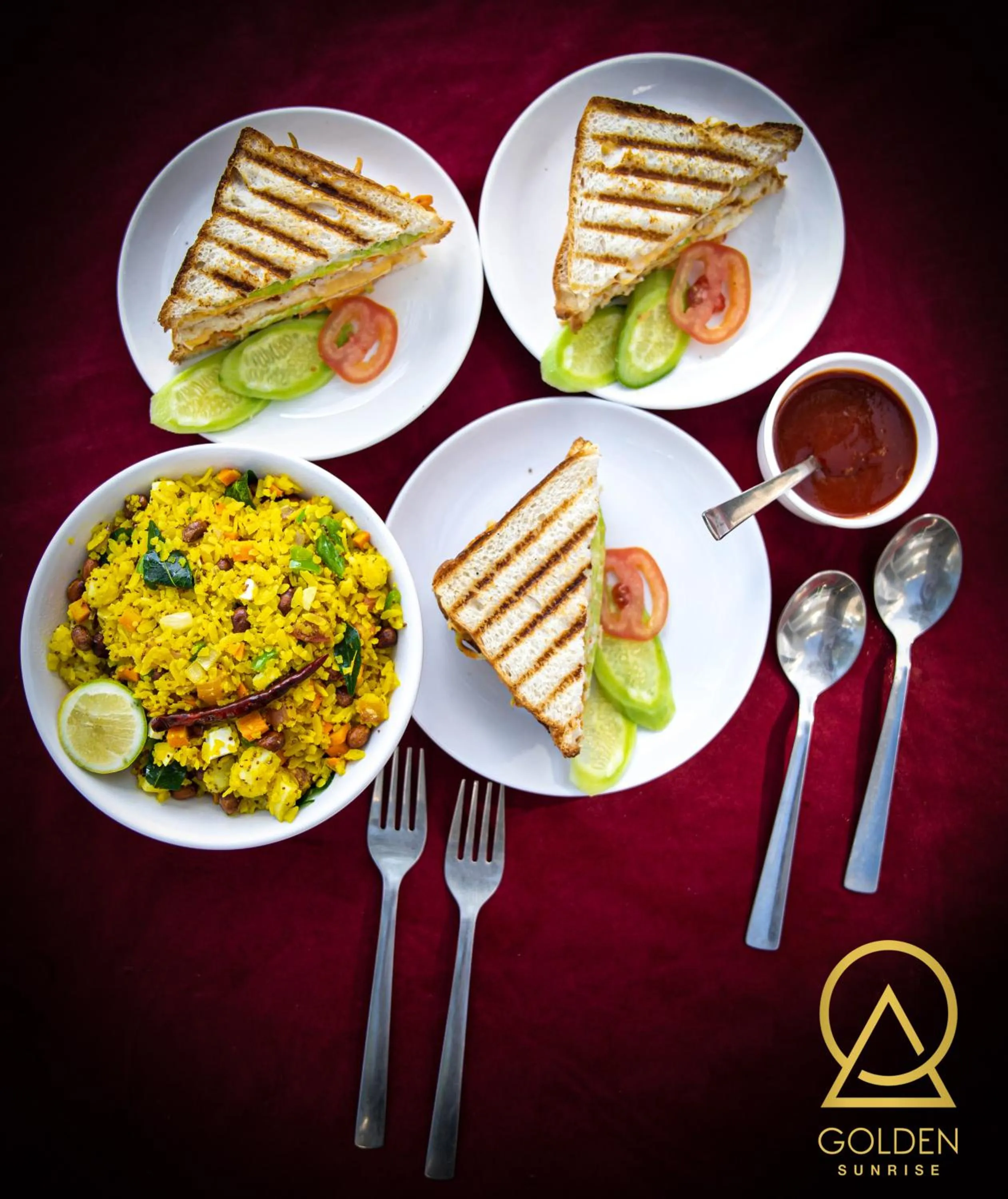 Food in The Golden Sunrise Hotel