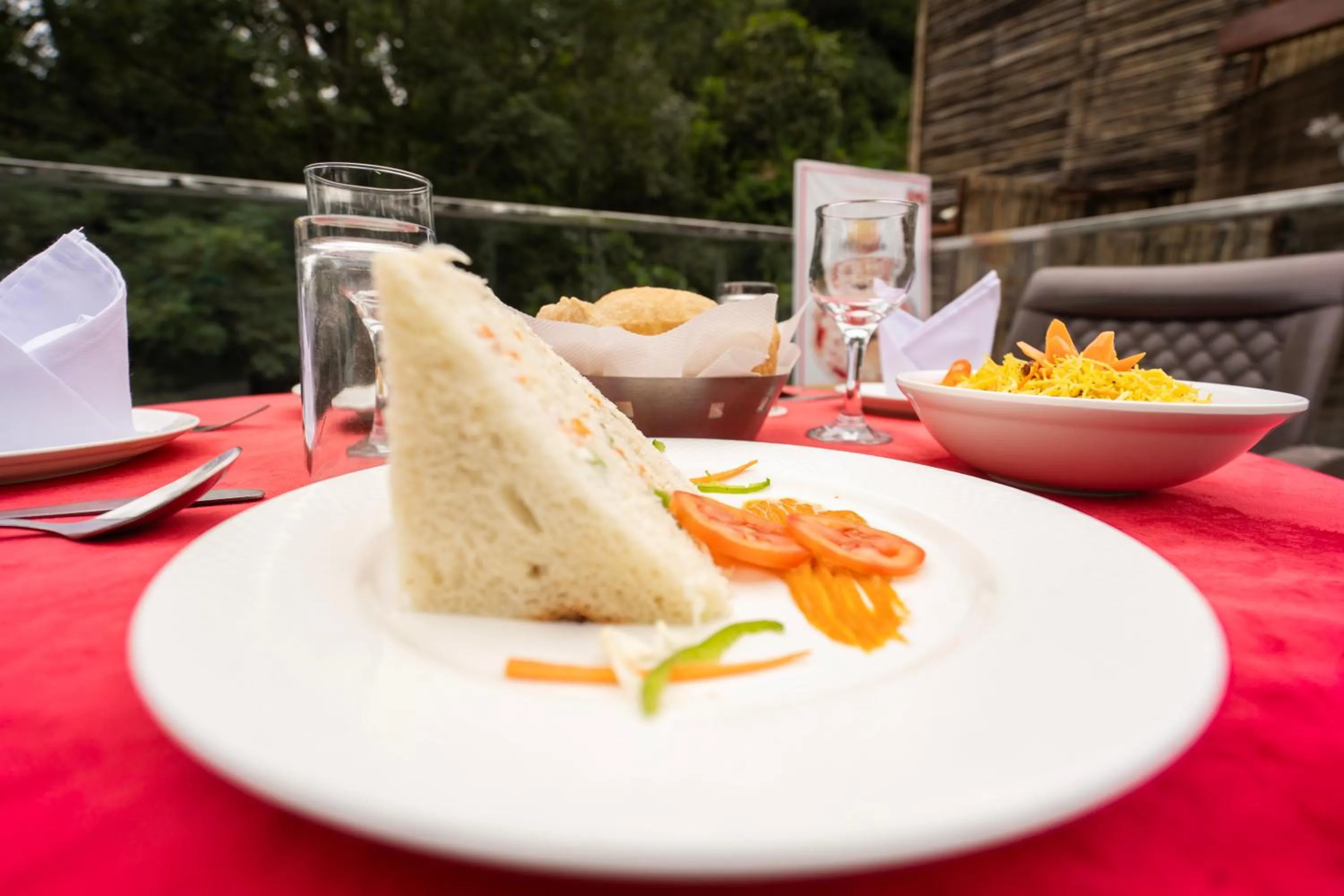 Food close-up in The Golden Sunrise Hotel
