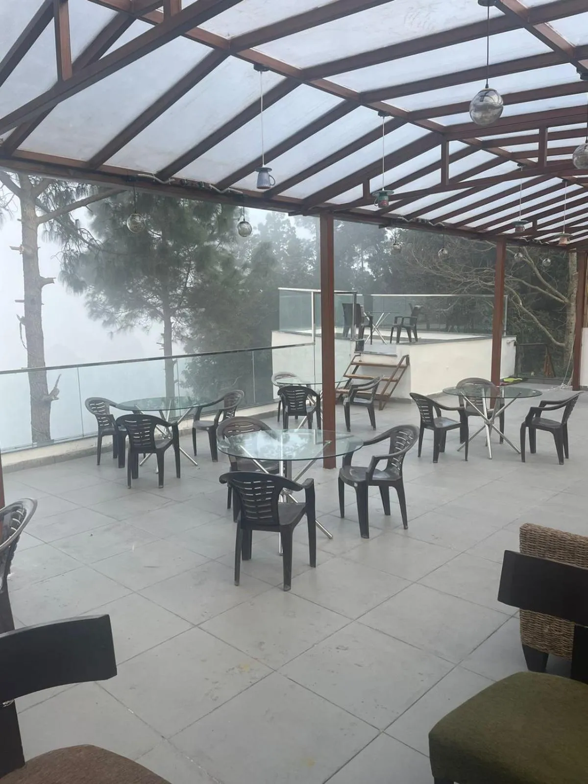 Seating area in The Golden Sunrise Hotel