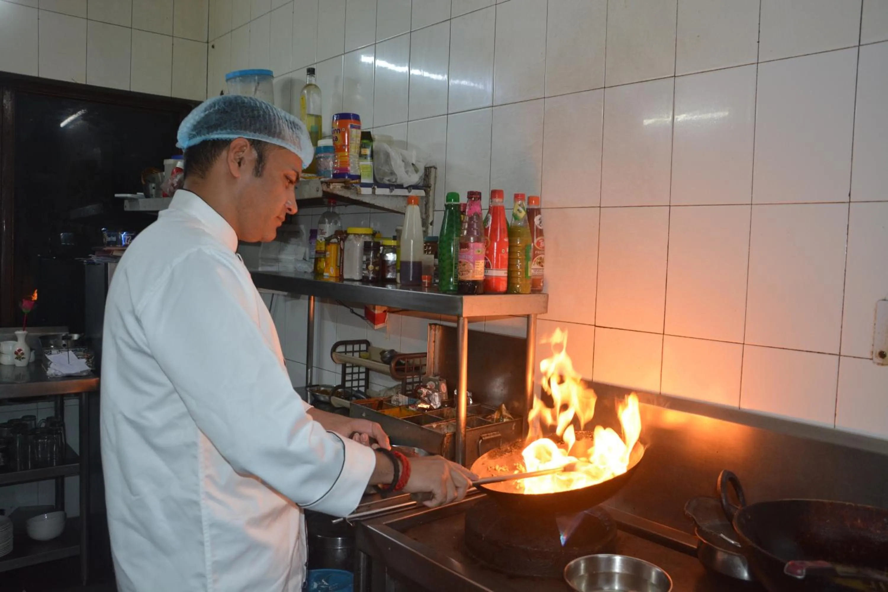 Food and drinks in The Golden Sunrise Hotel