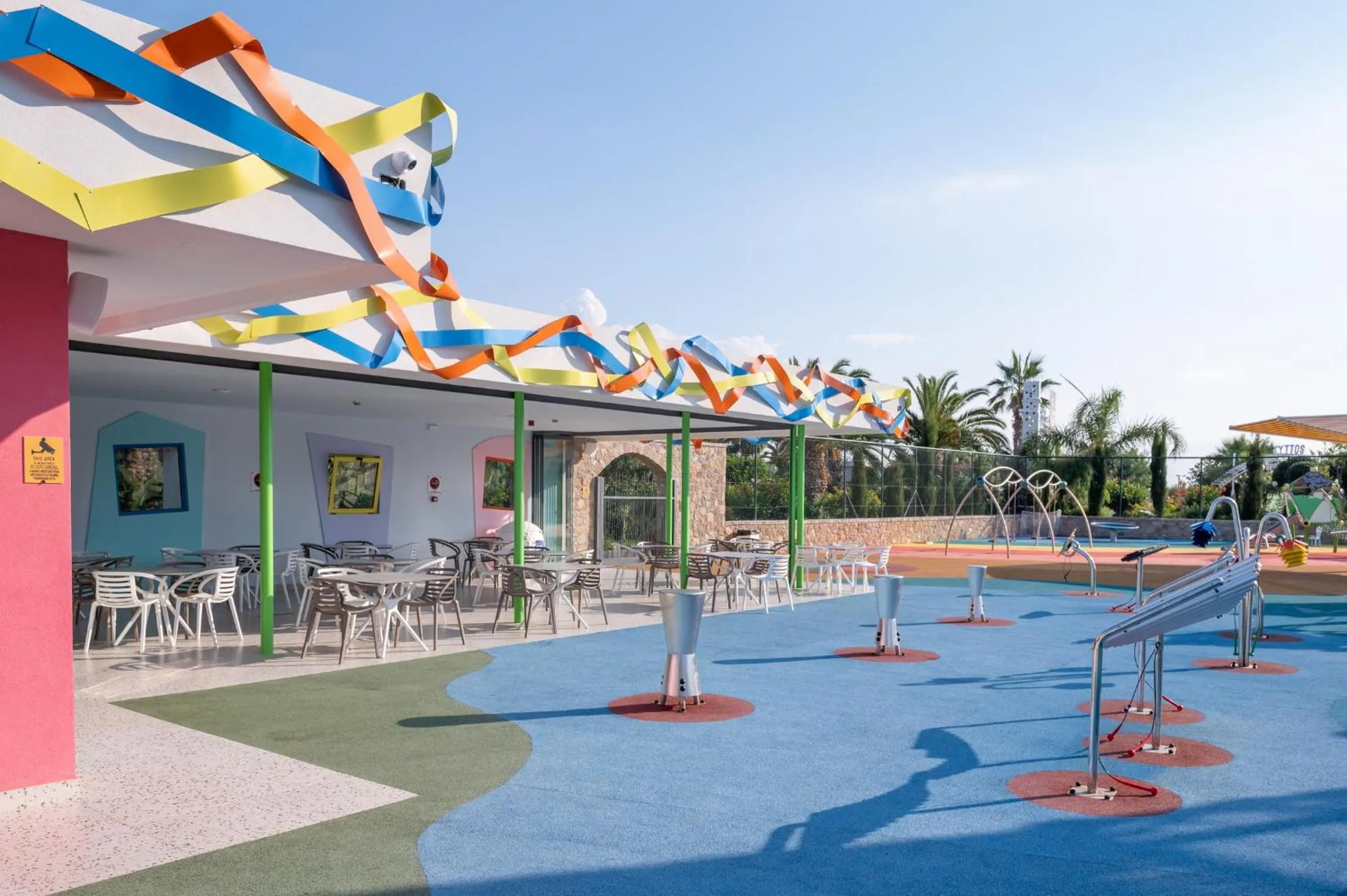 Children play ground in Lyttos Mare