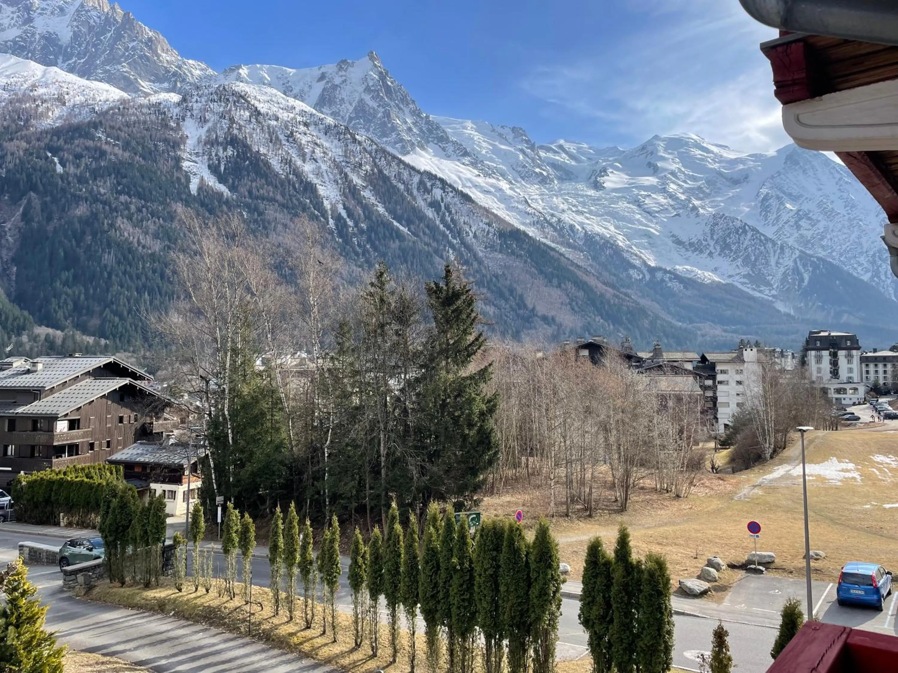 View (from property/room) in Chalet Hôtel La Sapinière