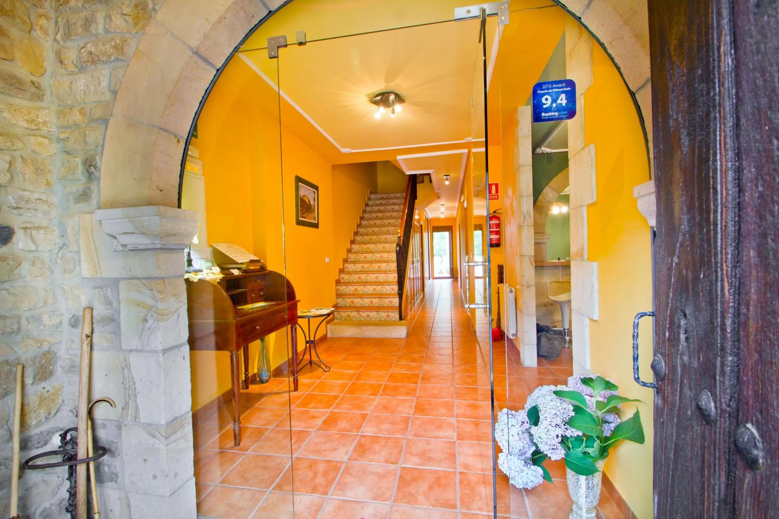 Lobby or reception in Posada de Villacarriedo